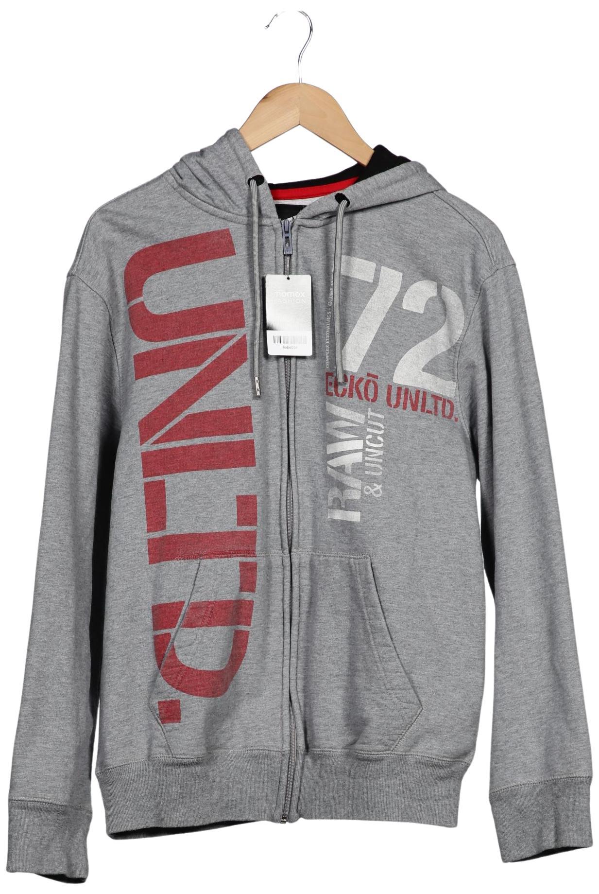 

Ecko Herren Kapuzenpullover, grau, Gr. 54