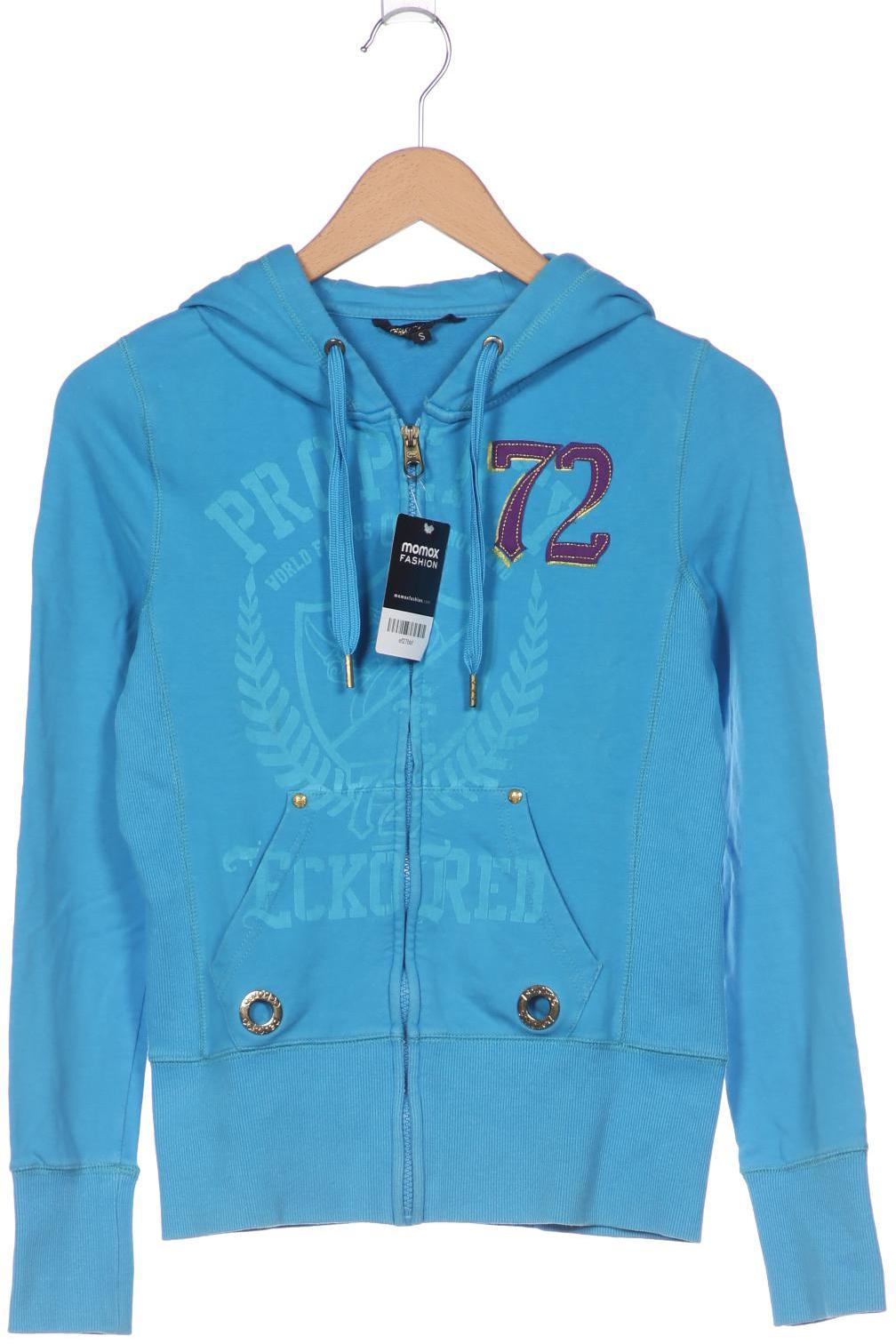 

ecko red Damen Kapuzenpullover, blau, Gr. 36