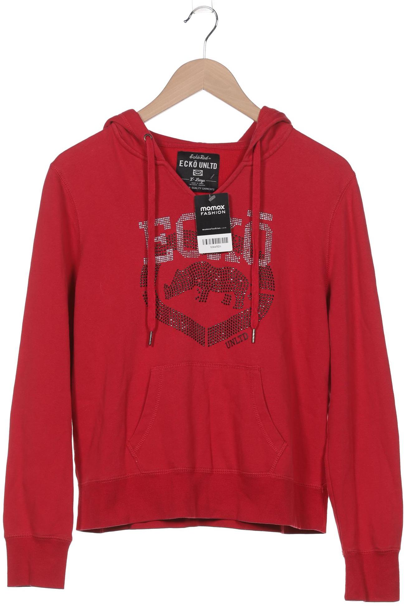 

ecko red Damen Kapuzenpullover, rot, Gr. 44