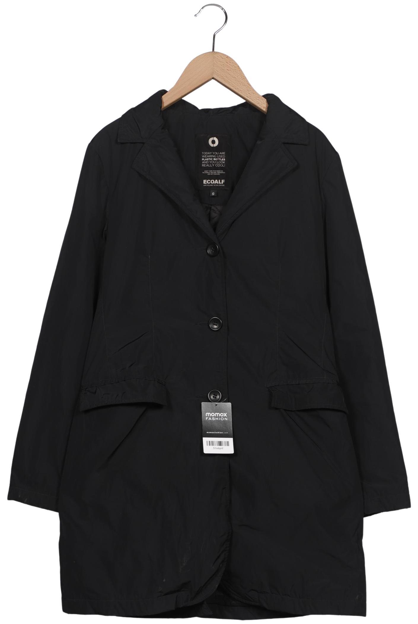 

Ecoalf Damen Mantel, schwarz, Gr. 36