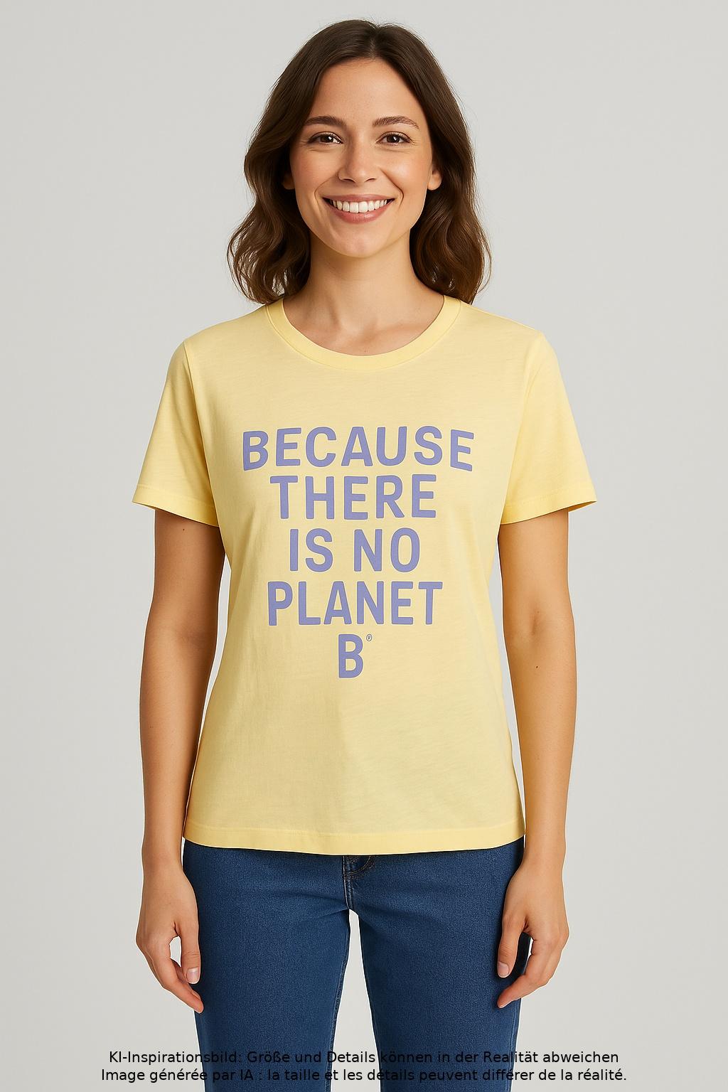 

Ecoalf Damen T-Shirt, gelb, Gr. 34