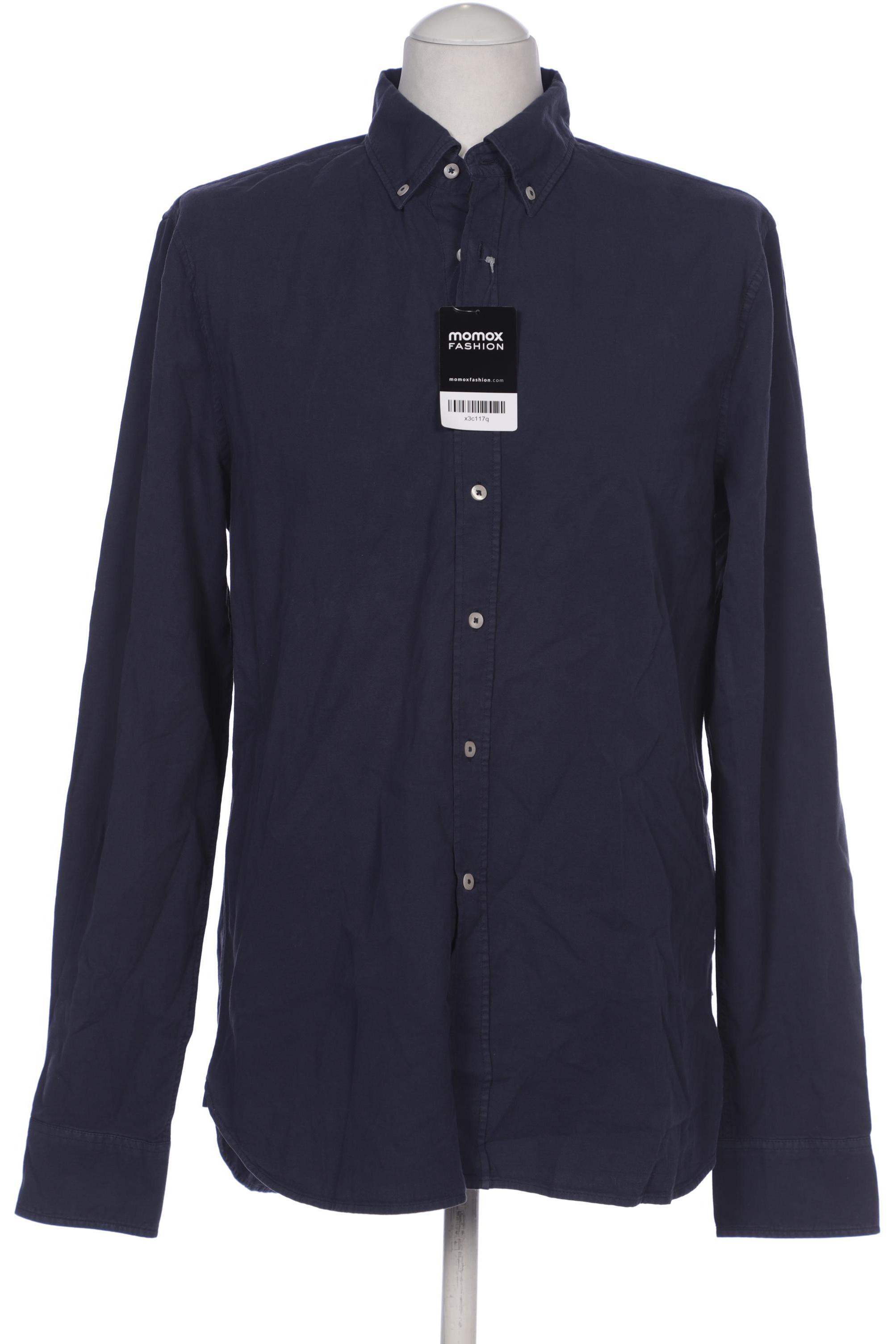 

Ecoalf Herren Hemd, marineblau, Gr. 48
