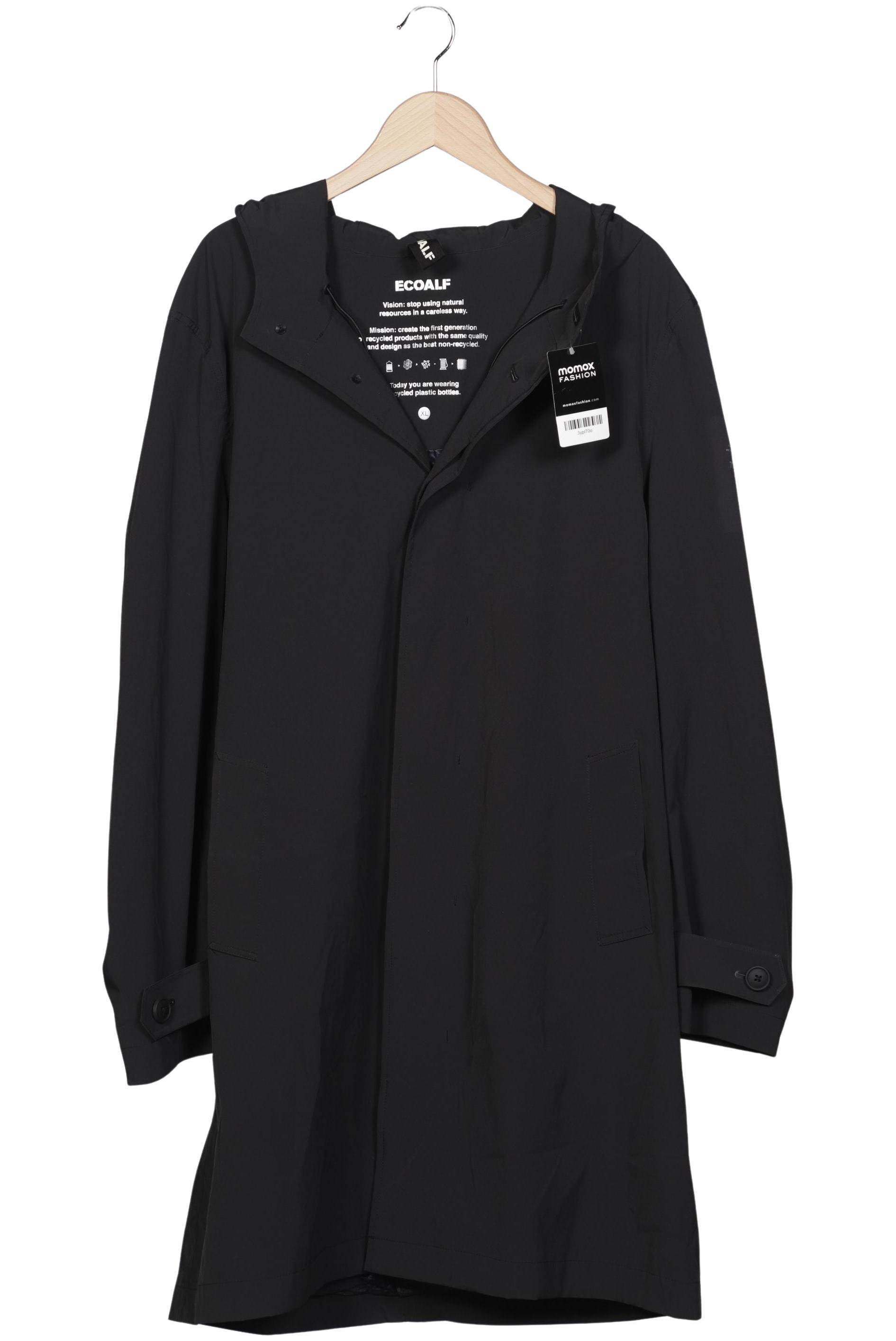

Ecoalf Herren Mantel, schwarz, Gr. 54