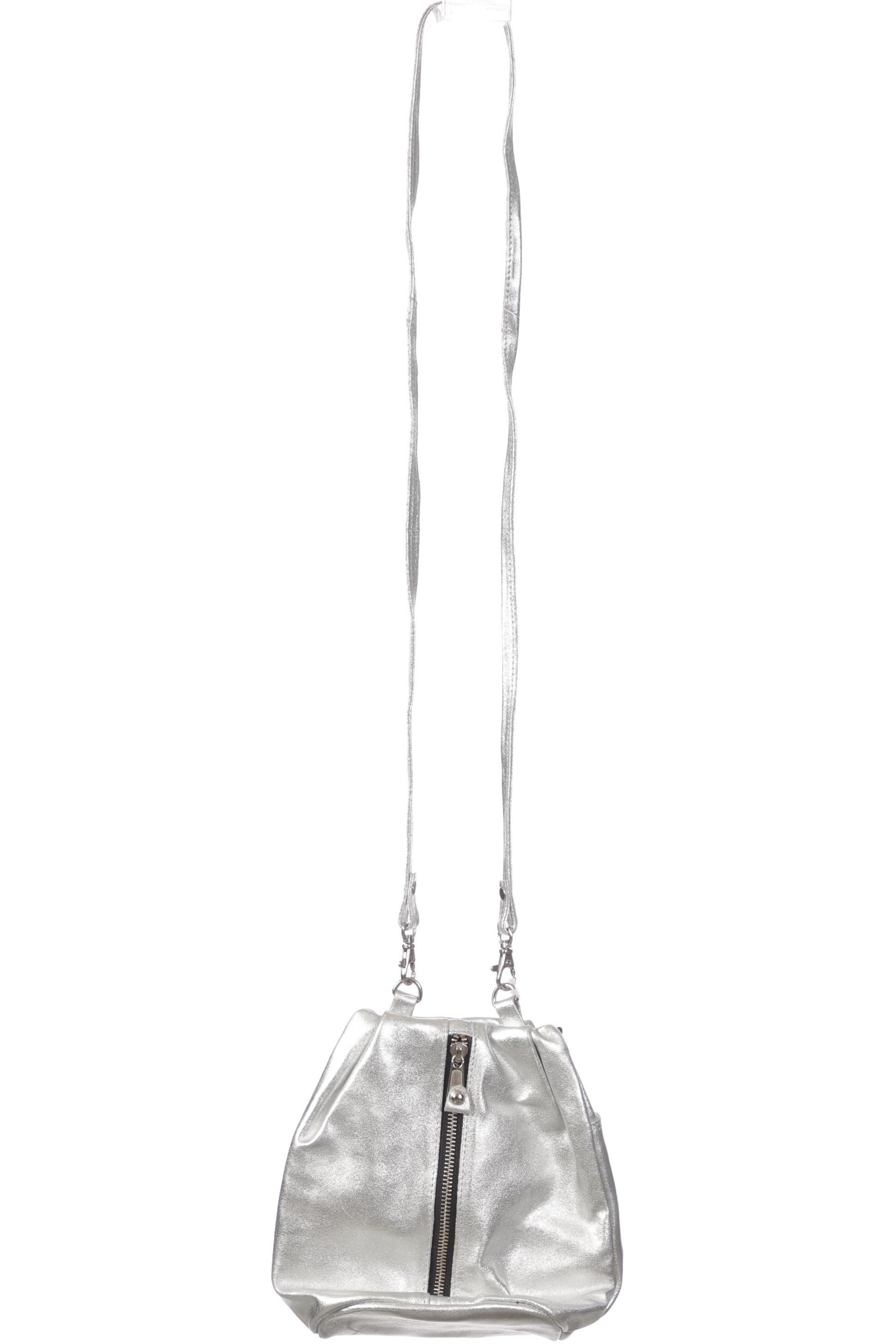 

Ecote Damen Handtasche, silber, Gr.