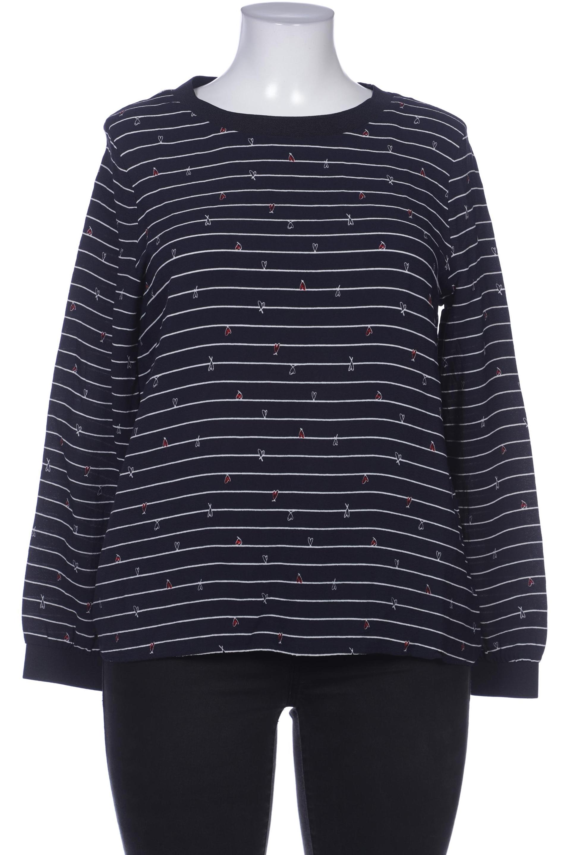 

edc by Esprit Damen Bluse, marineblau, Gr. 42