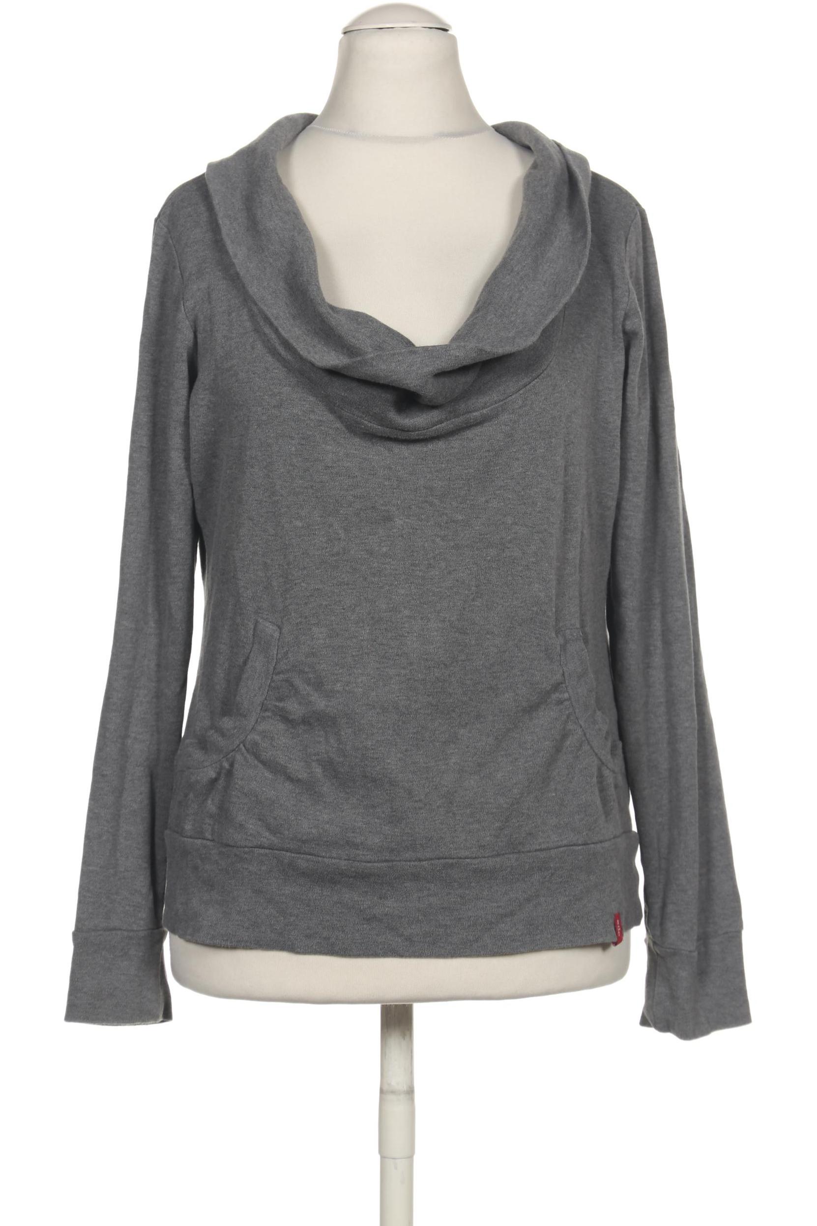 

edc by Esprit Damen Sweatshirt, grau, Gr. 40