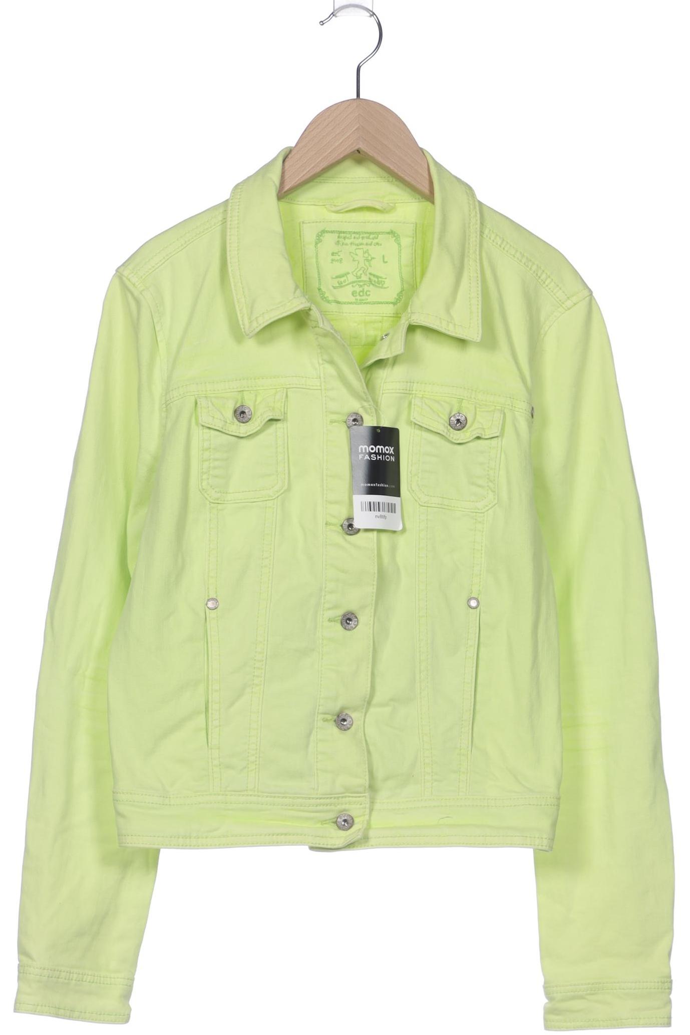 

edc by Esprit Damen Jacke, hellgrün, Gr. 42