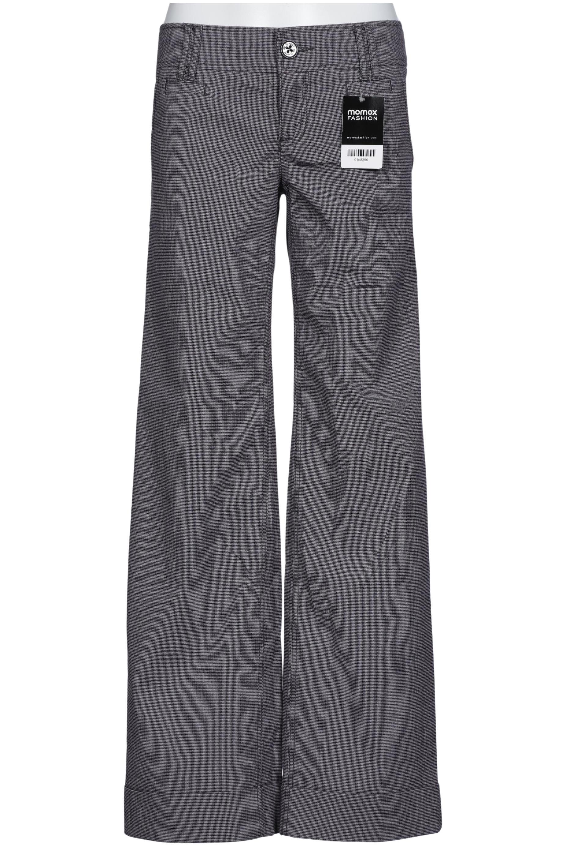 

edc by Esprit Damen Stoffhose, grau, Gr. 38