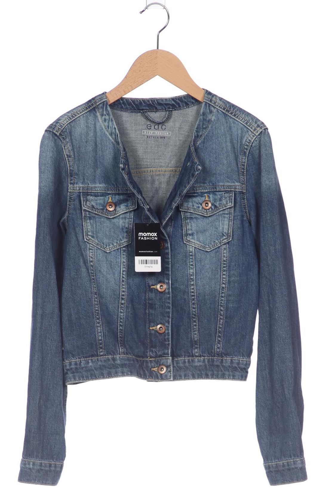

edc by Esprit Damen Jacke, blau, Gr. 38