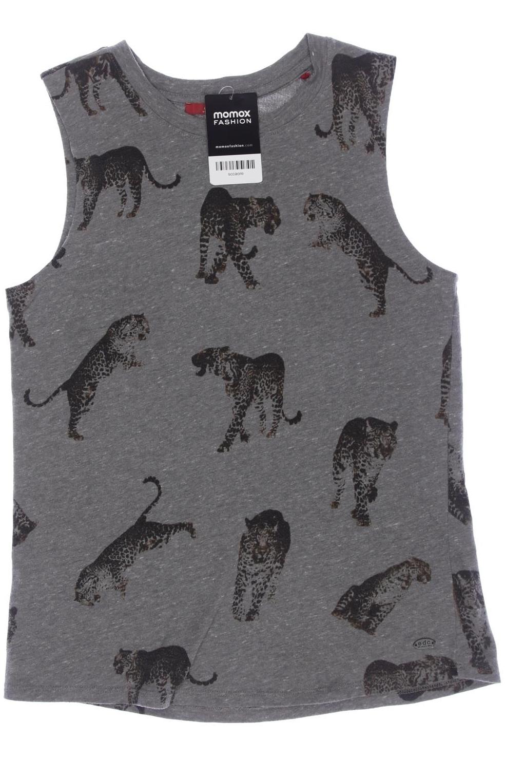 

edc by Esprit Damen Top, grau, Gr. 34