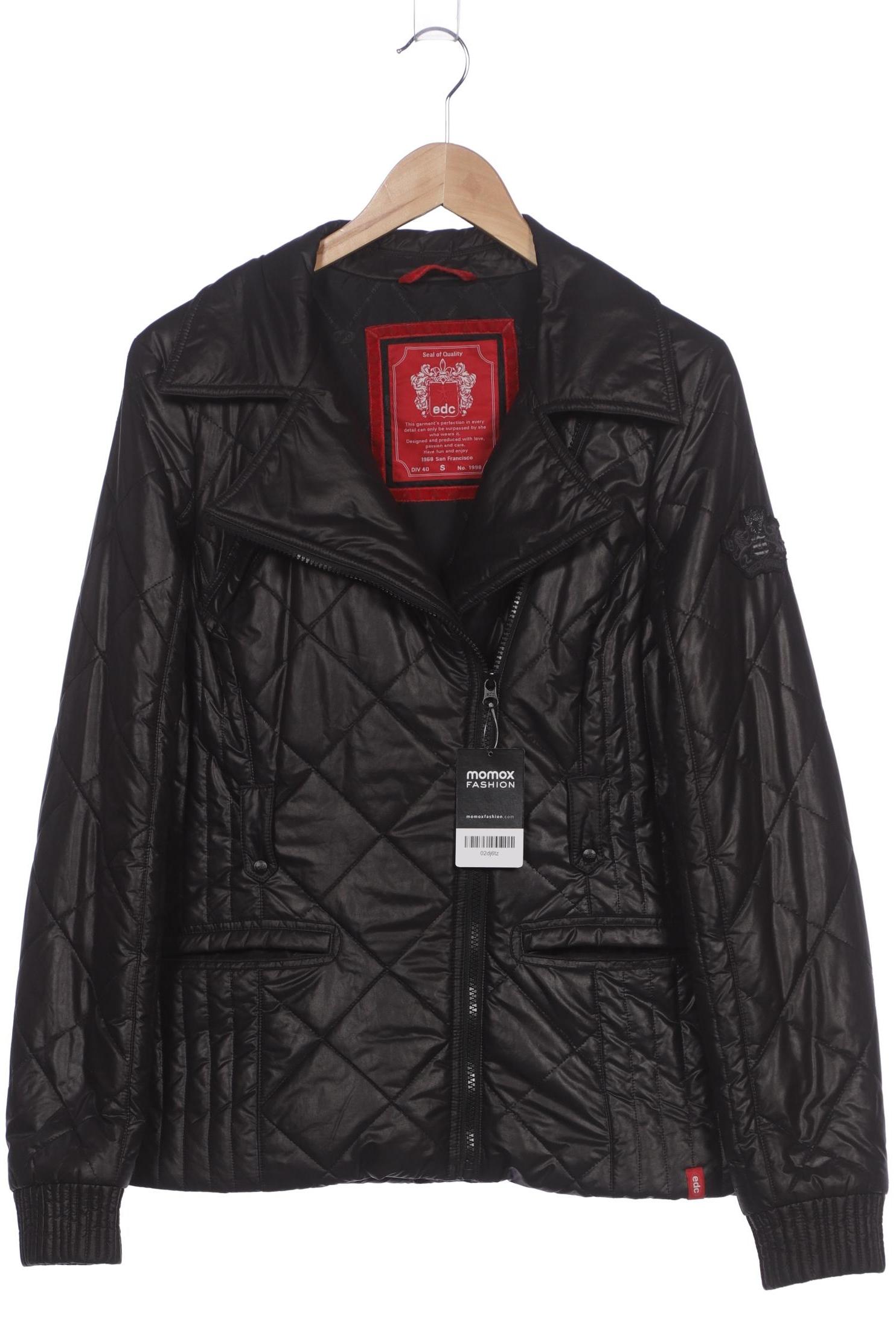 

edc by Esprit Damen Jacke, schwarz, Gr. 36
