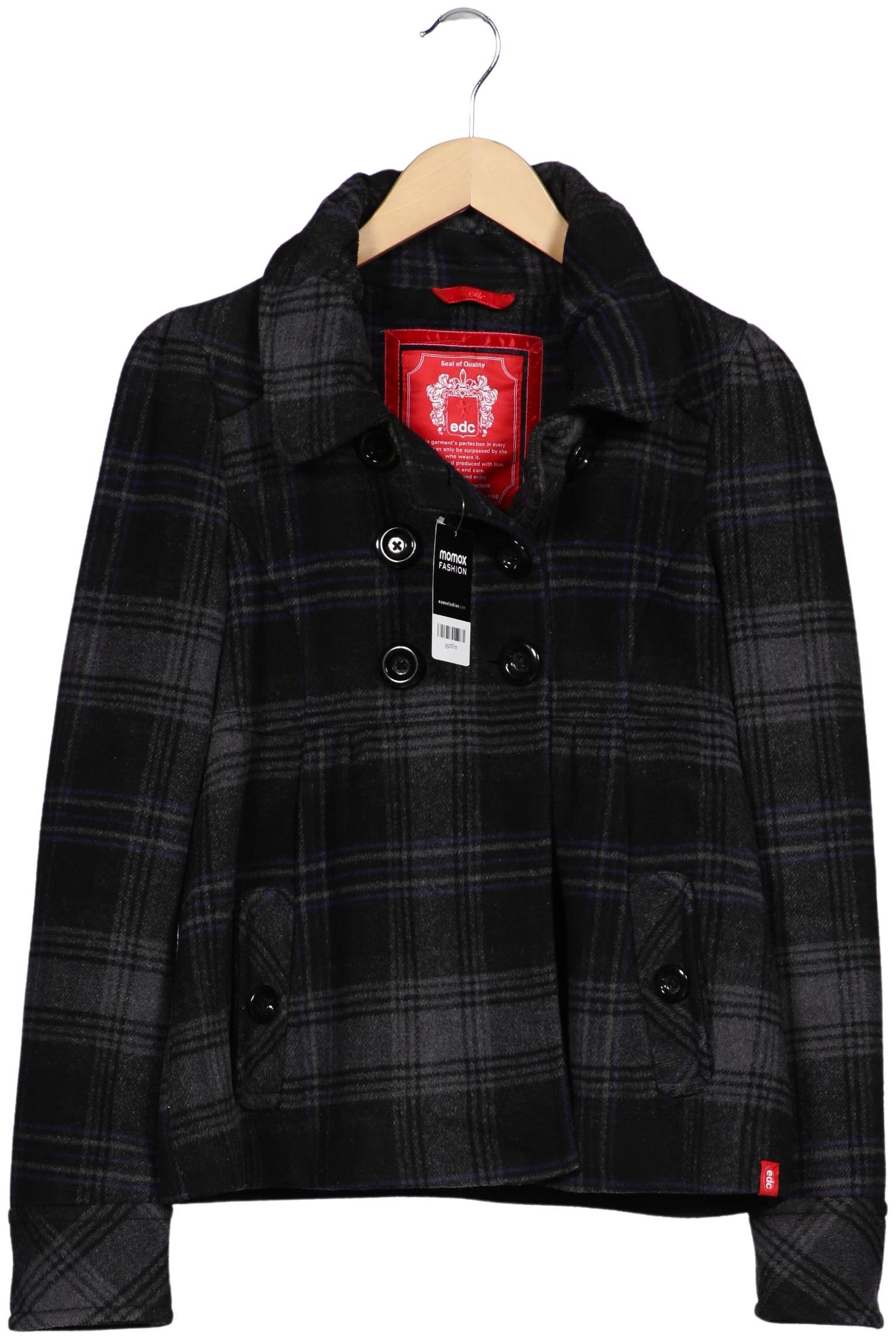 

edc by Esprit Damen Jacke, grau, Gr. 34