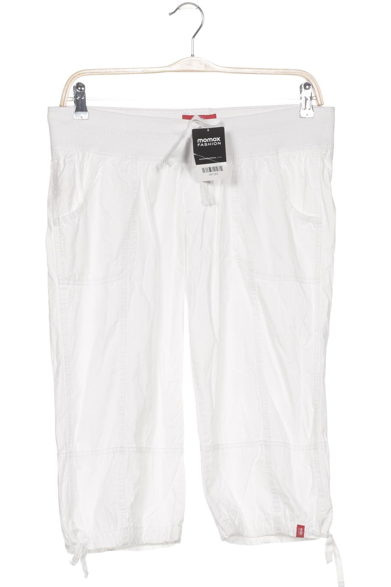 

edc by Esprit Damen Shorts, weiß, Gr. 42