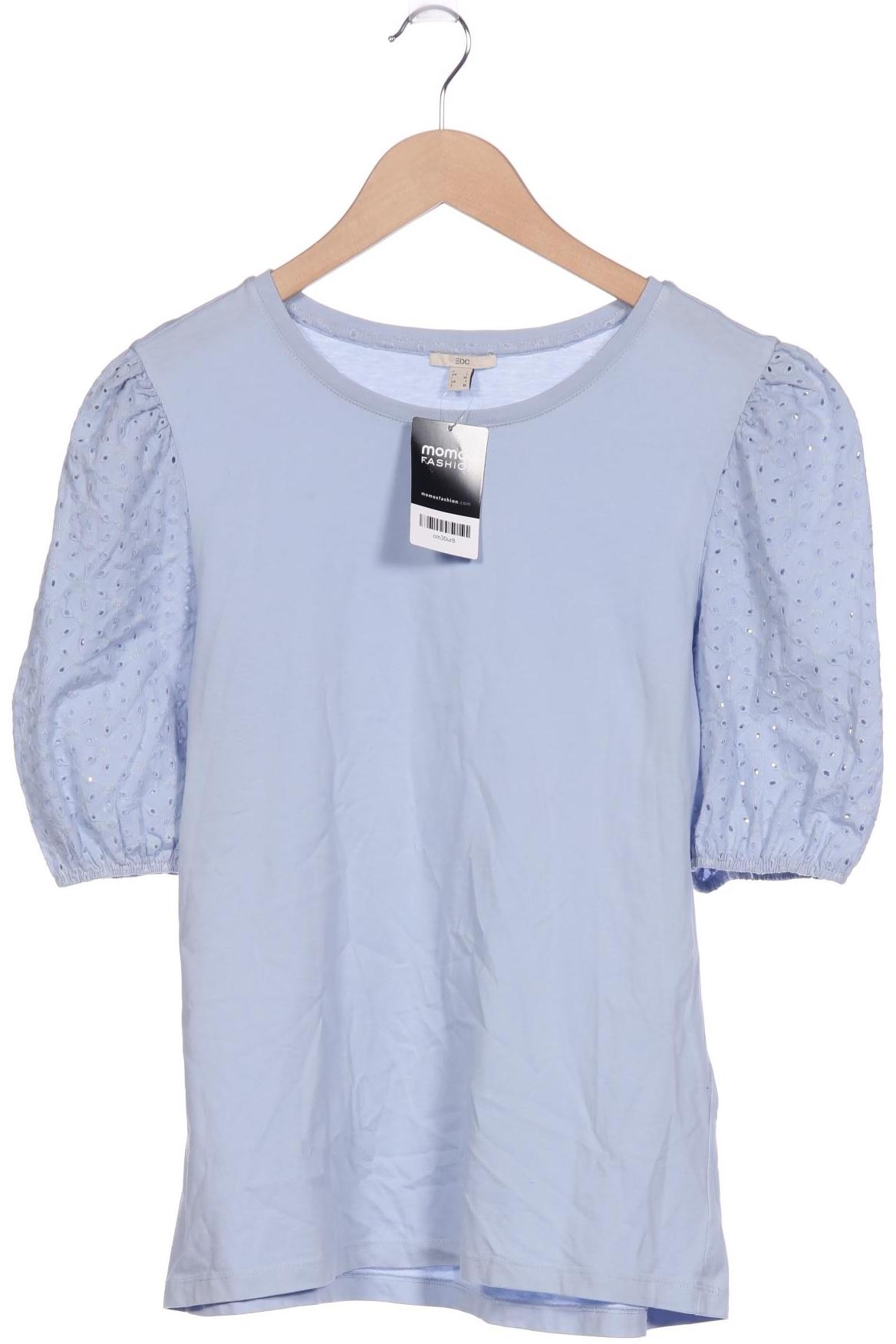 

edc by Esprit Damen T-Shirt, hellblau, Gr. 42