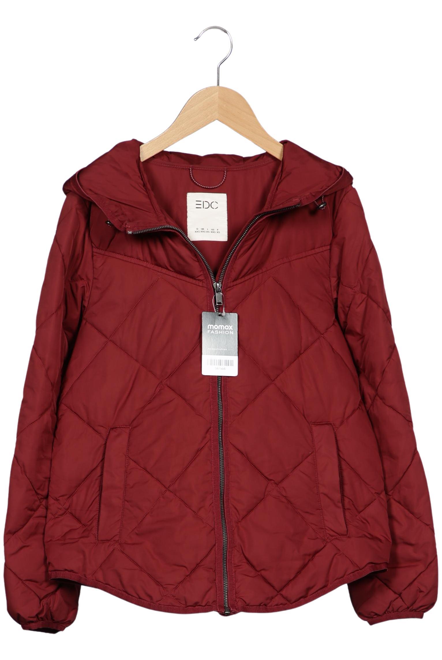 

edc by Esprit Damen Jacke, rot, Gr. 32