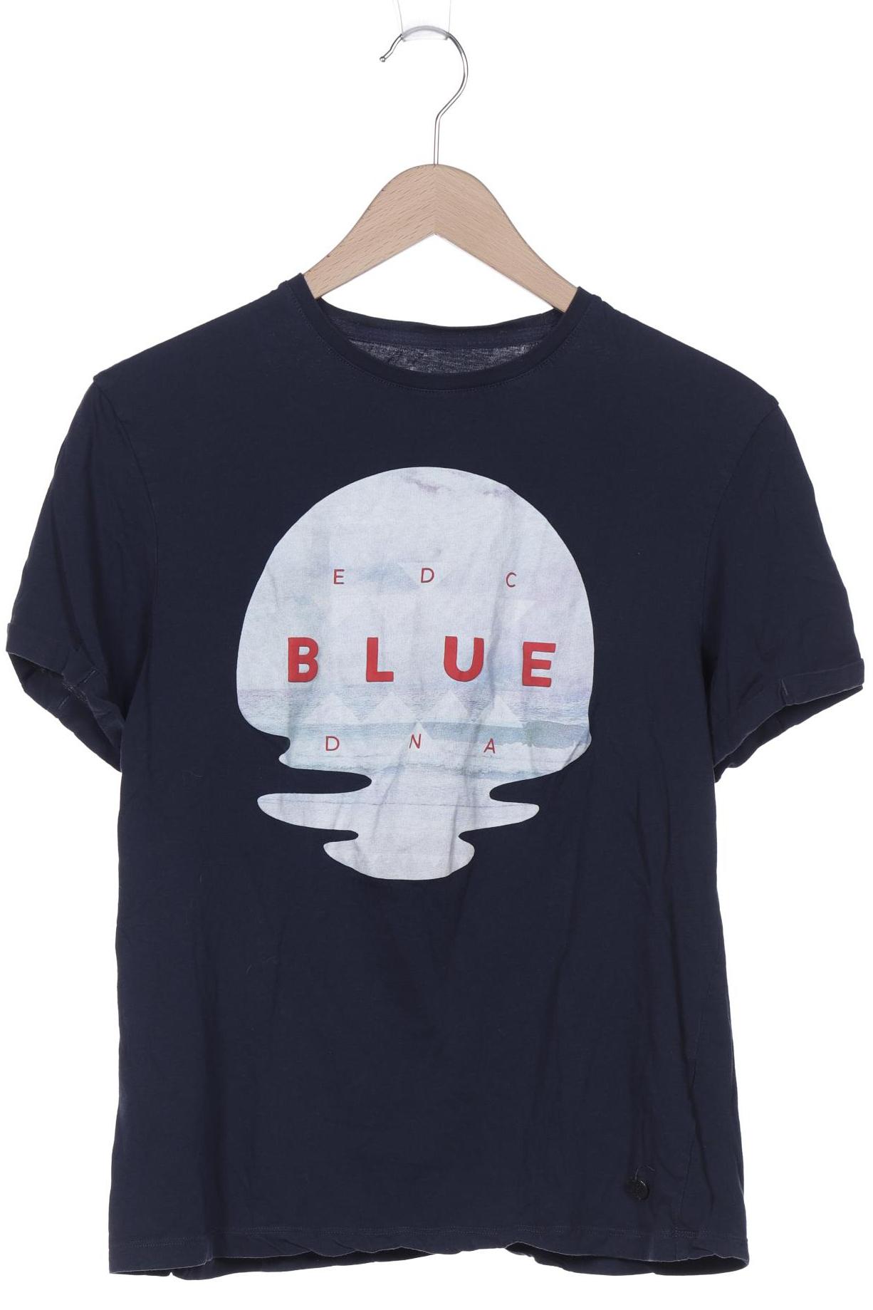 

edc by Esprit Herren T-Shirt, marineblau, Gr. 52