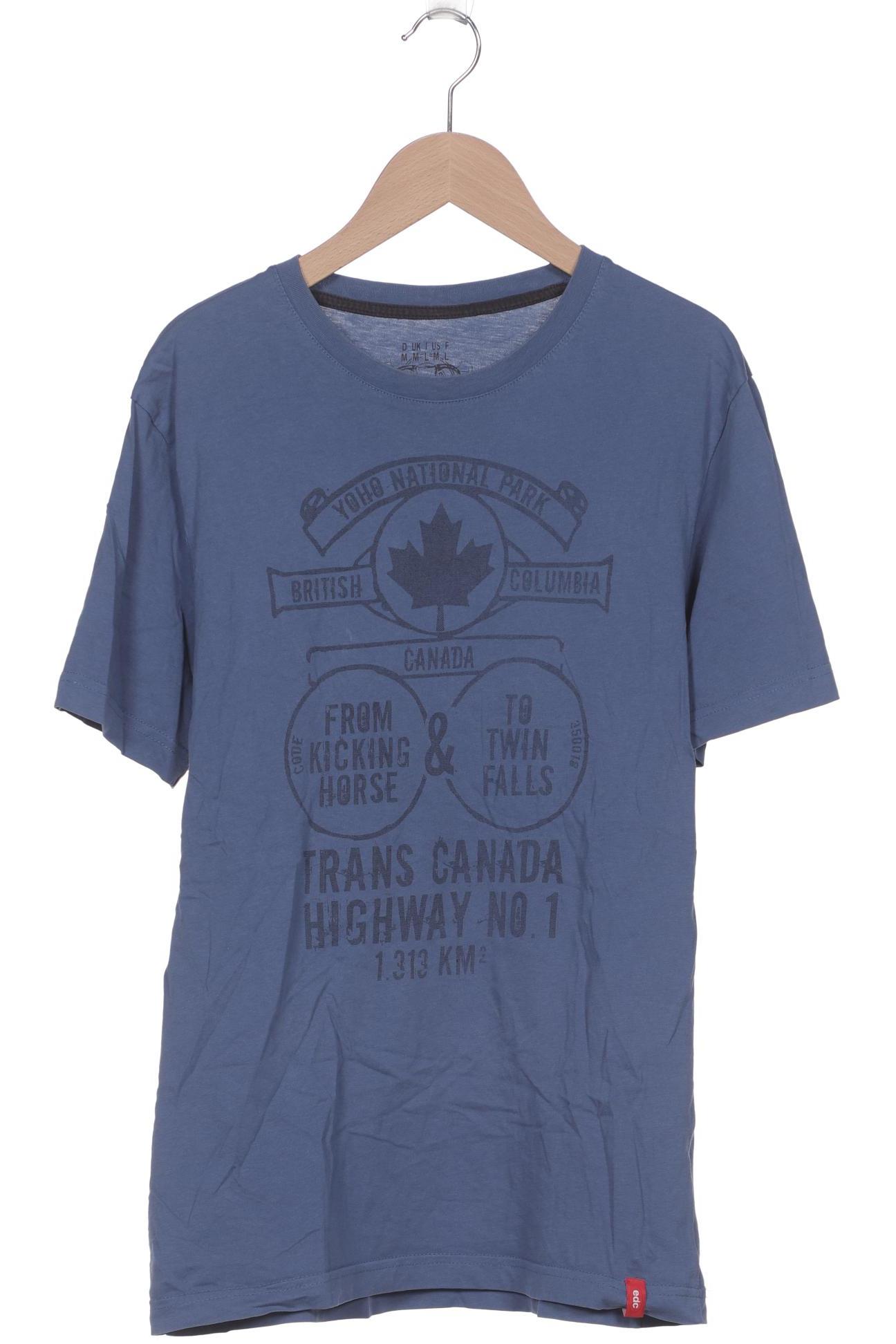 

edc by Esprit Herren T-Shirt, marineblau, Gr. 48