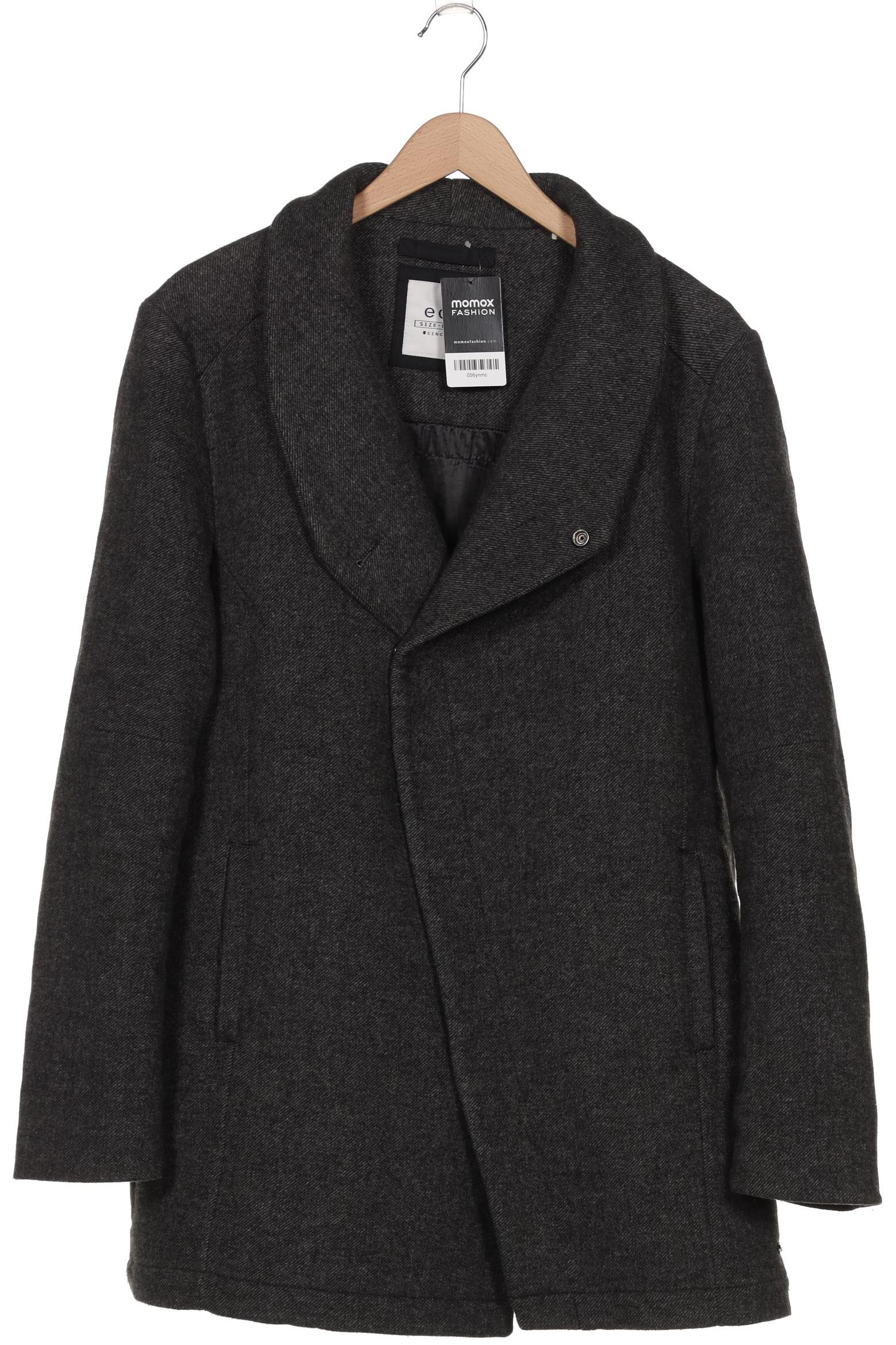 

edc by Esprit Herren Mantel, grau, Gr. 52