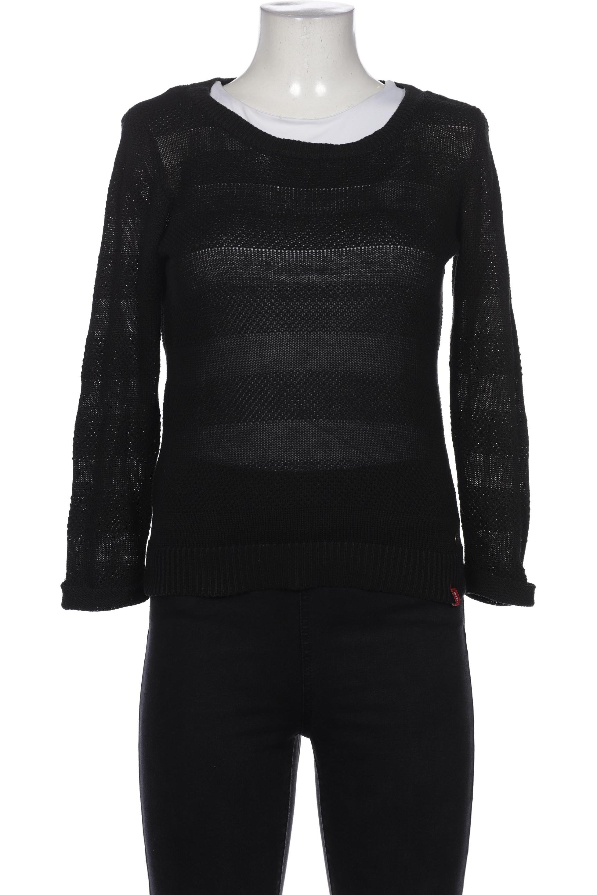 

edc by Esprit Damen Pullover, schwarz, Gr. 42