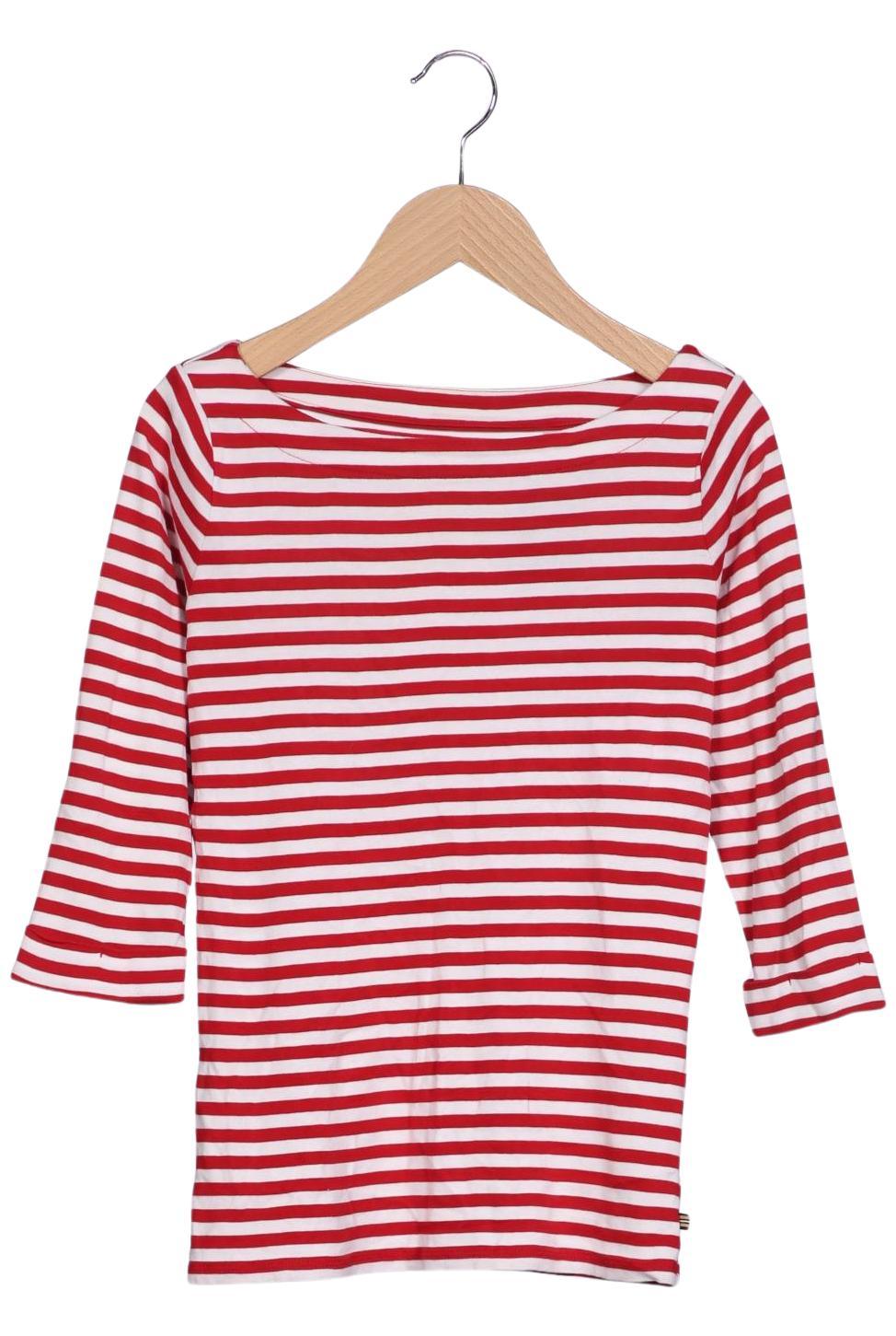 

edc by Esprit Damen Langarmshirt, mehrfarbig, Gr. 34