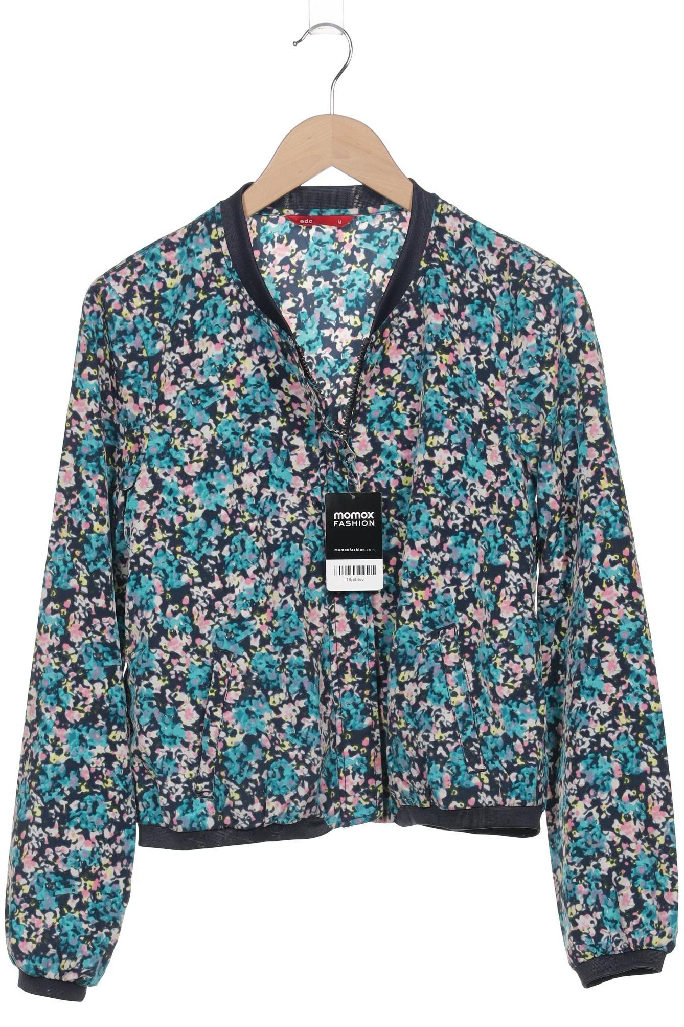 

edc by Esprit Damen Jacke, blau, Gr. 38