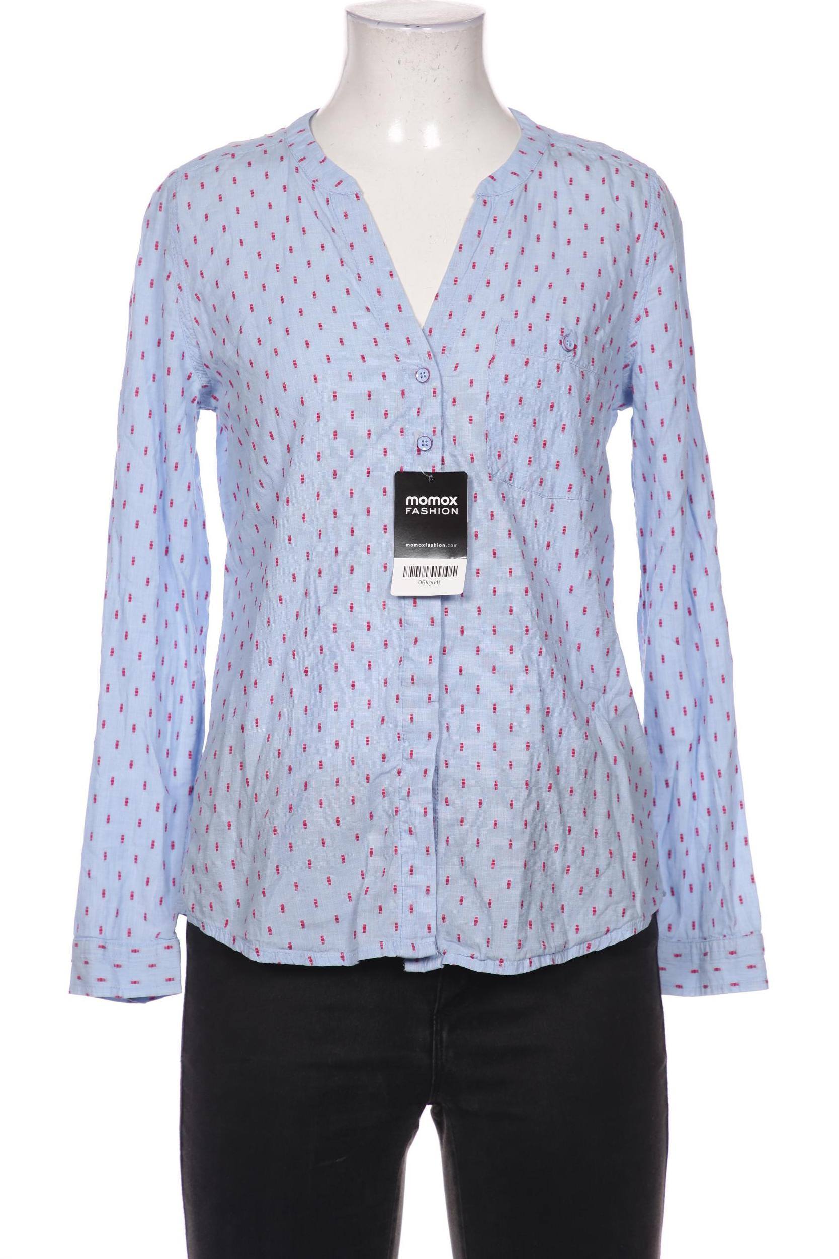 

edc by Esprit Damen Bluse, blau, Gr. 34