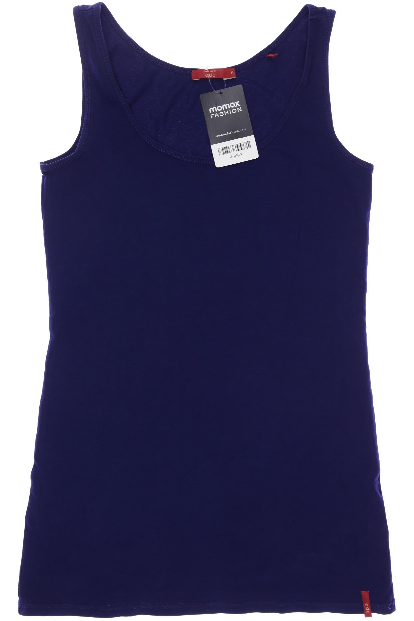 

edc by Esprit Damen Top, blau, Gr. 38