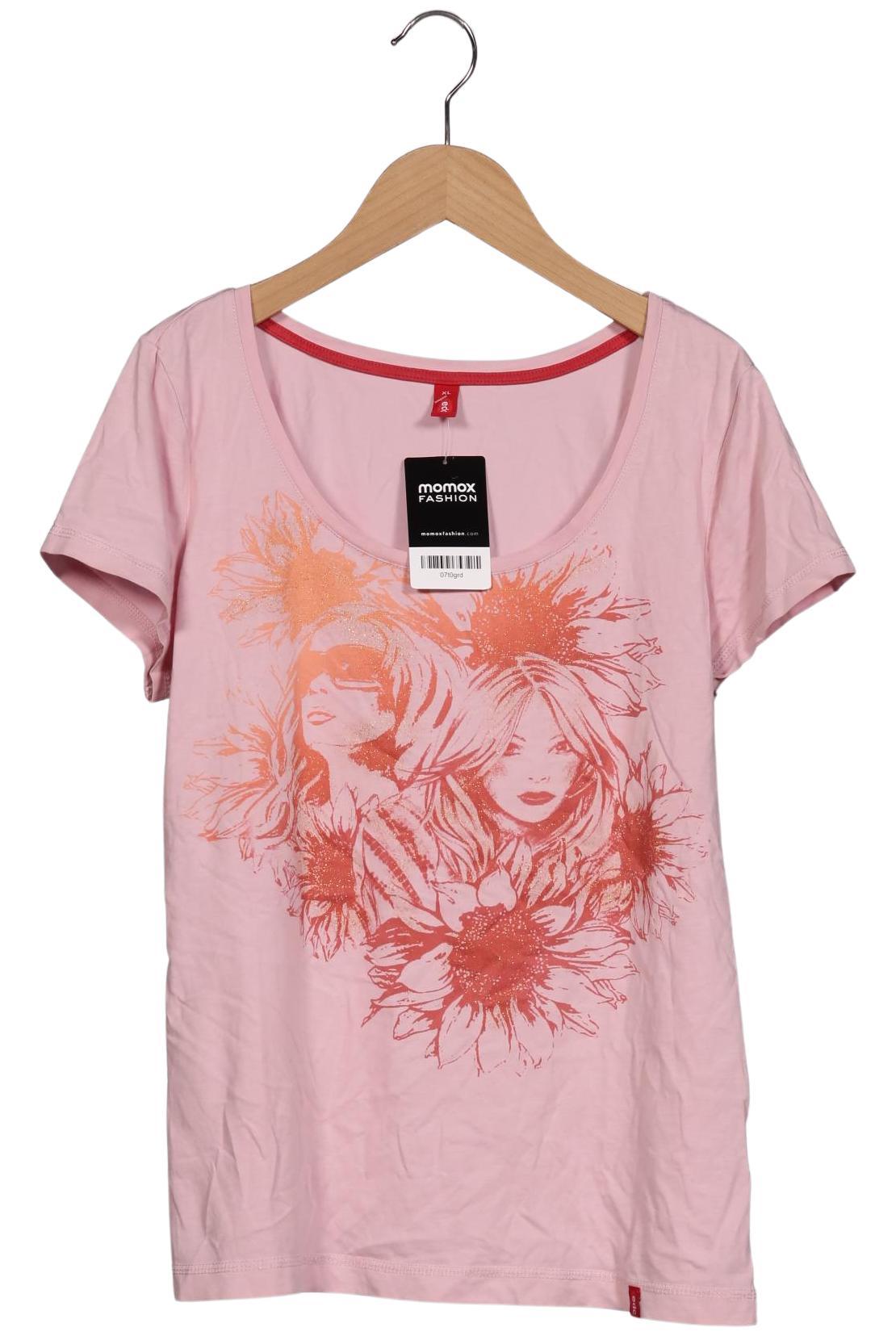 

edc by Esprit Damen T-Shirt, pink, Gr. 44