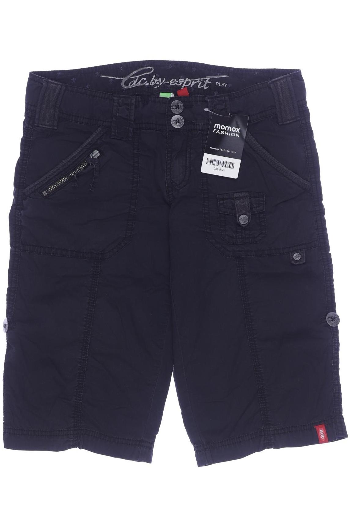 

edc by Esprit Damen Shorts, schwarz, Gr. 32