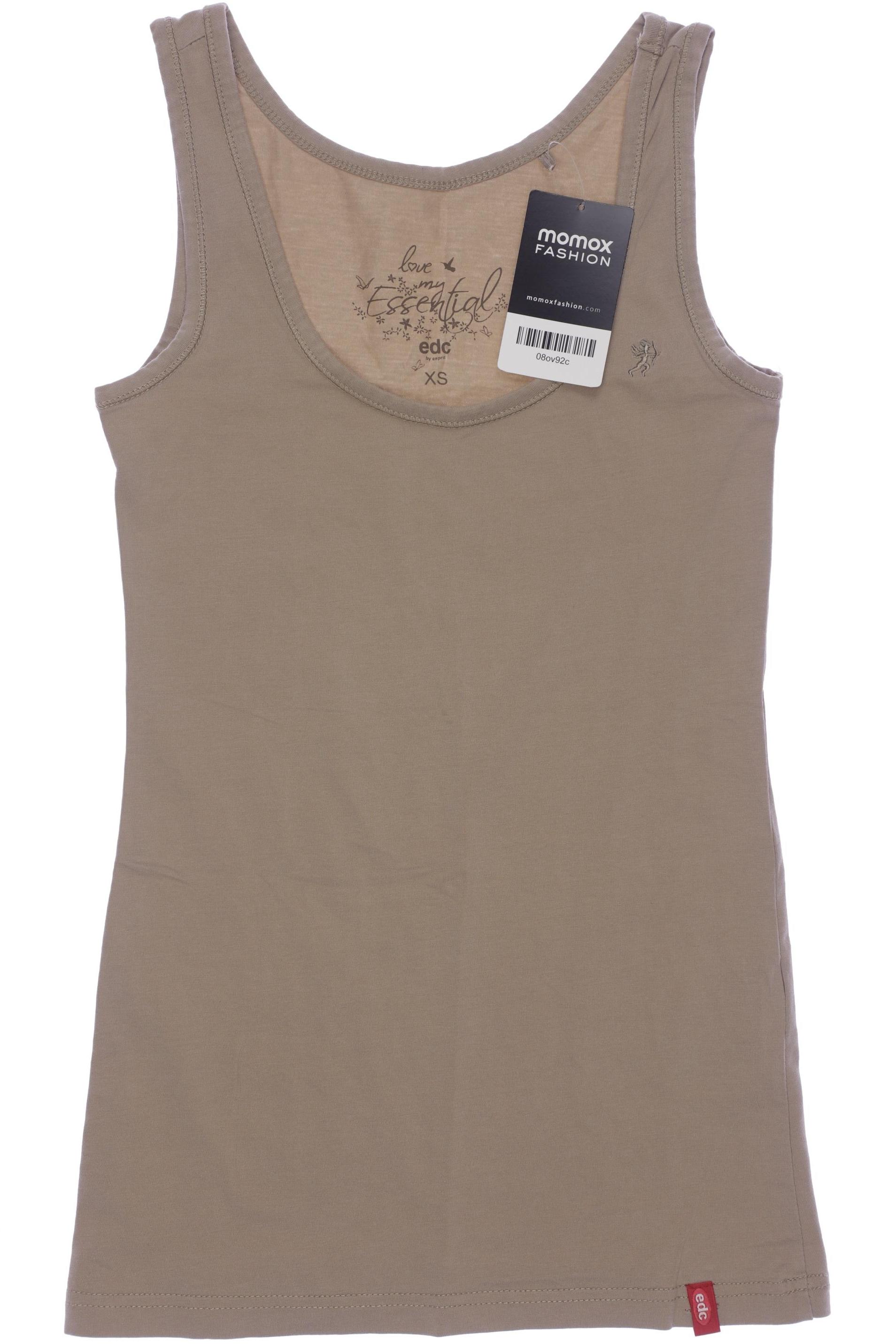 

edc by Esprit Damen Top, beige, Gr. 34