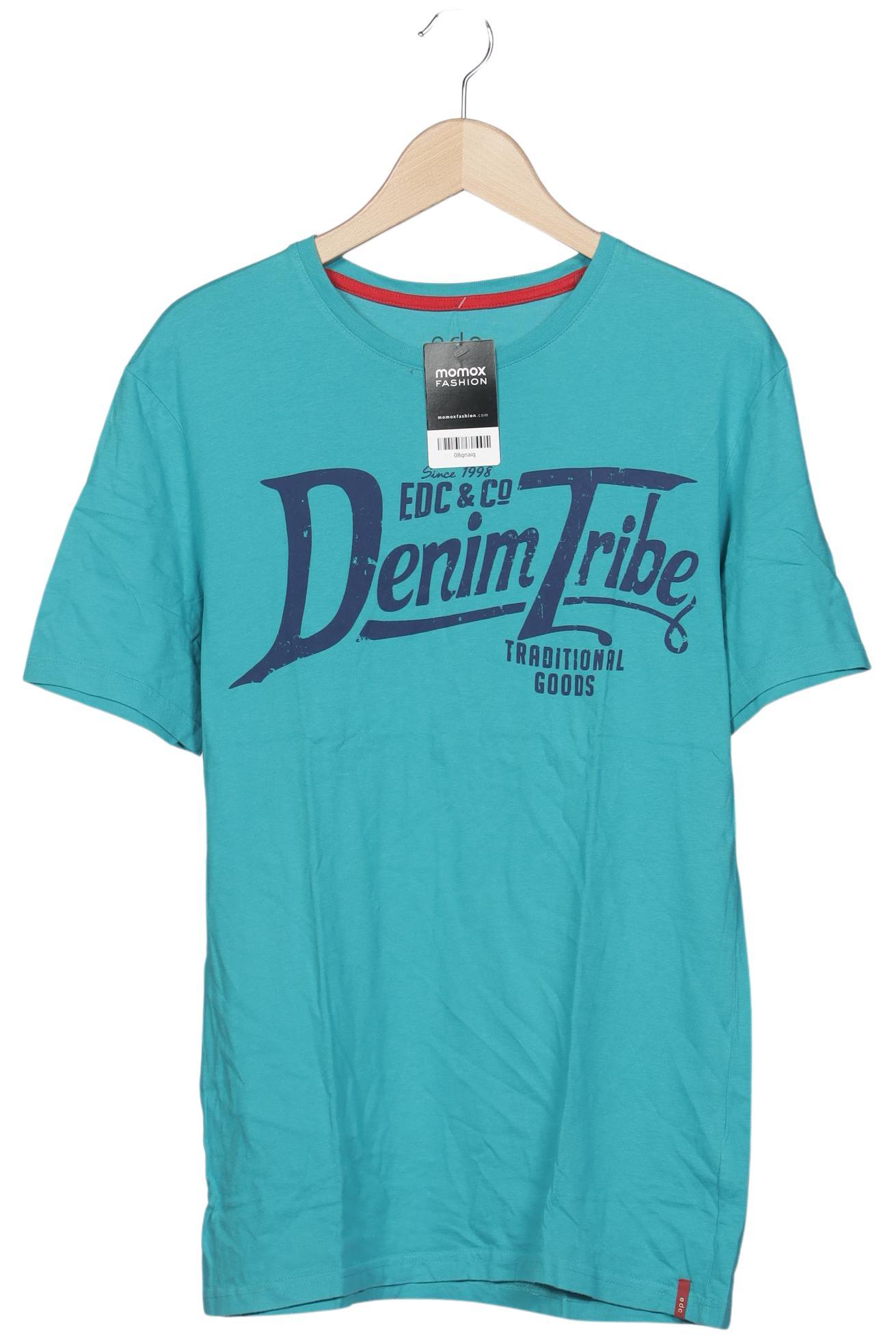 

edc by Esprit Damen T-Shirt, türkis, Gr. 42