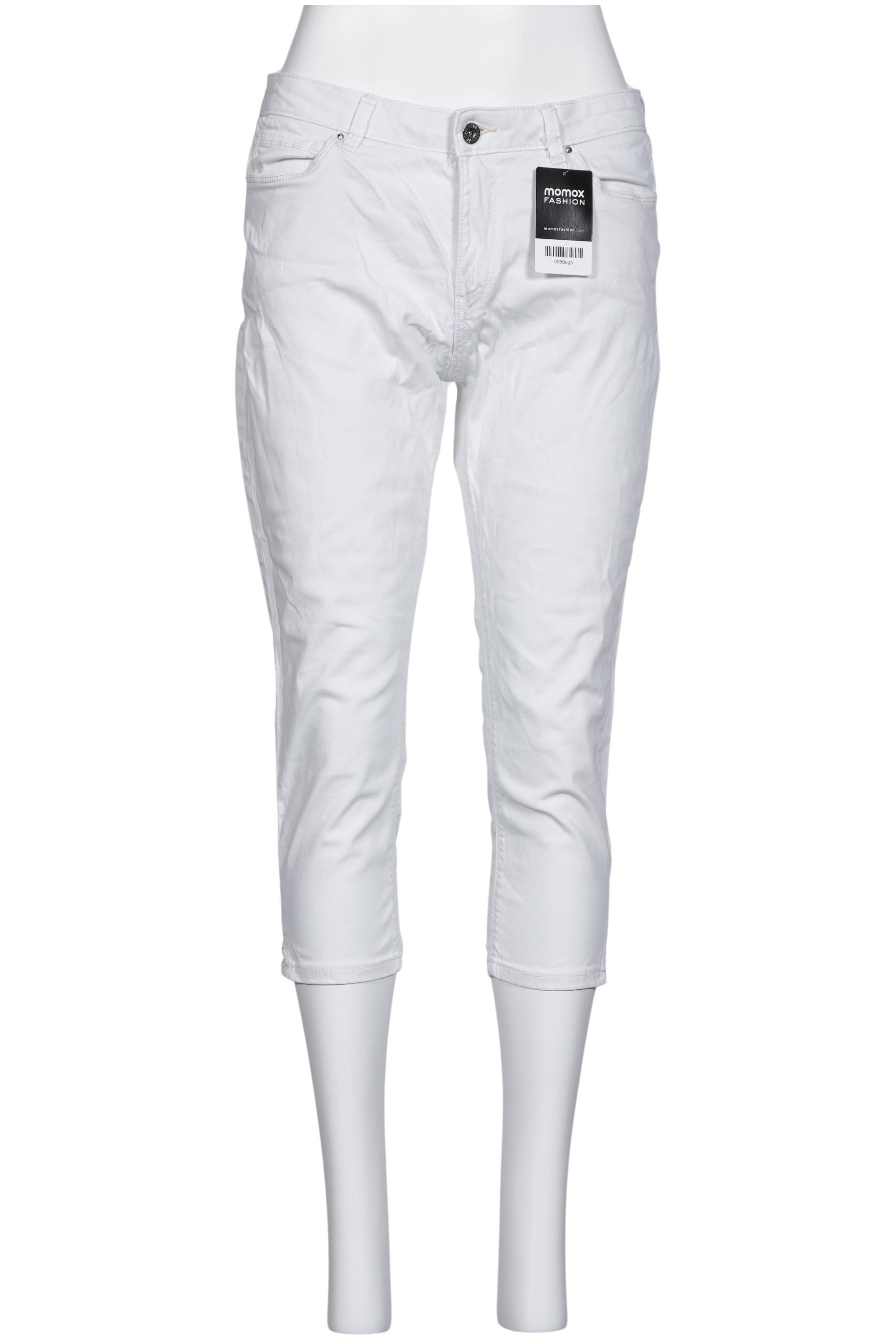 

edc by Esprit Damen Stoffhose, weiß, Gr. 42