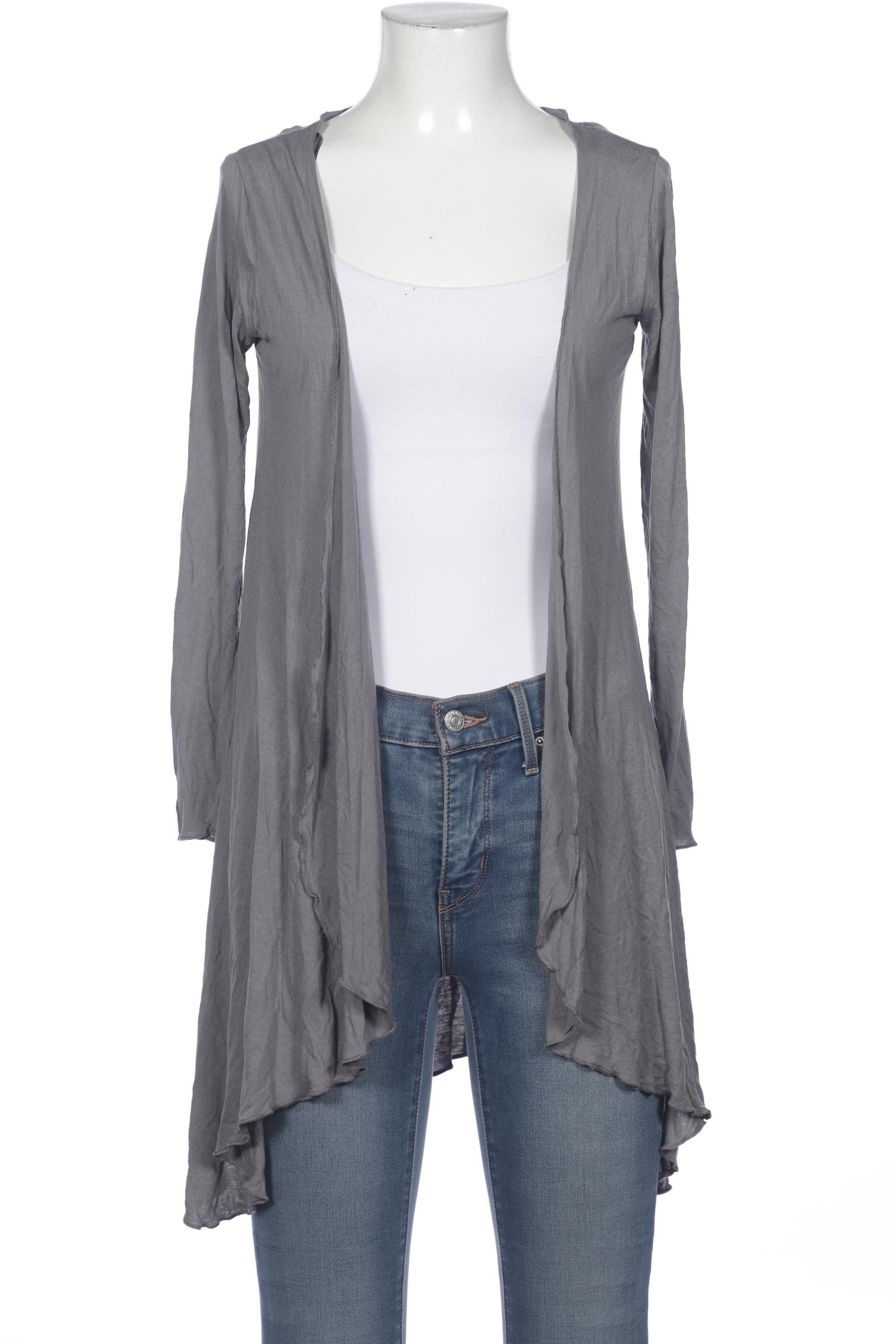 

edc by Esprit Damen Strickjacke, grau, Gr. 34