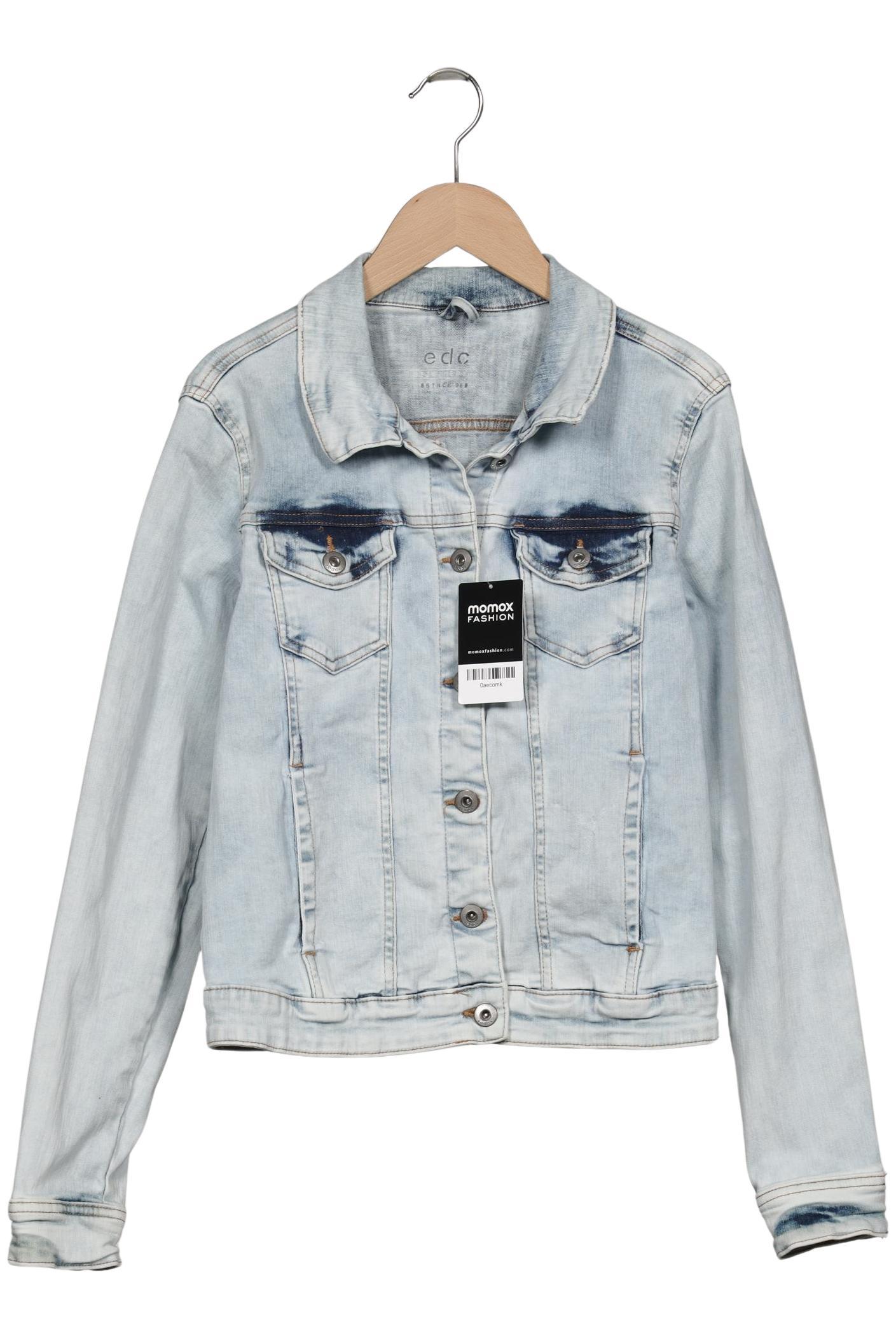 

edc by Esprit Damen Jacke, hellblau, Gr. 36