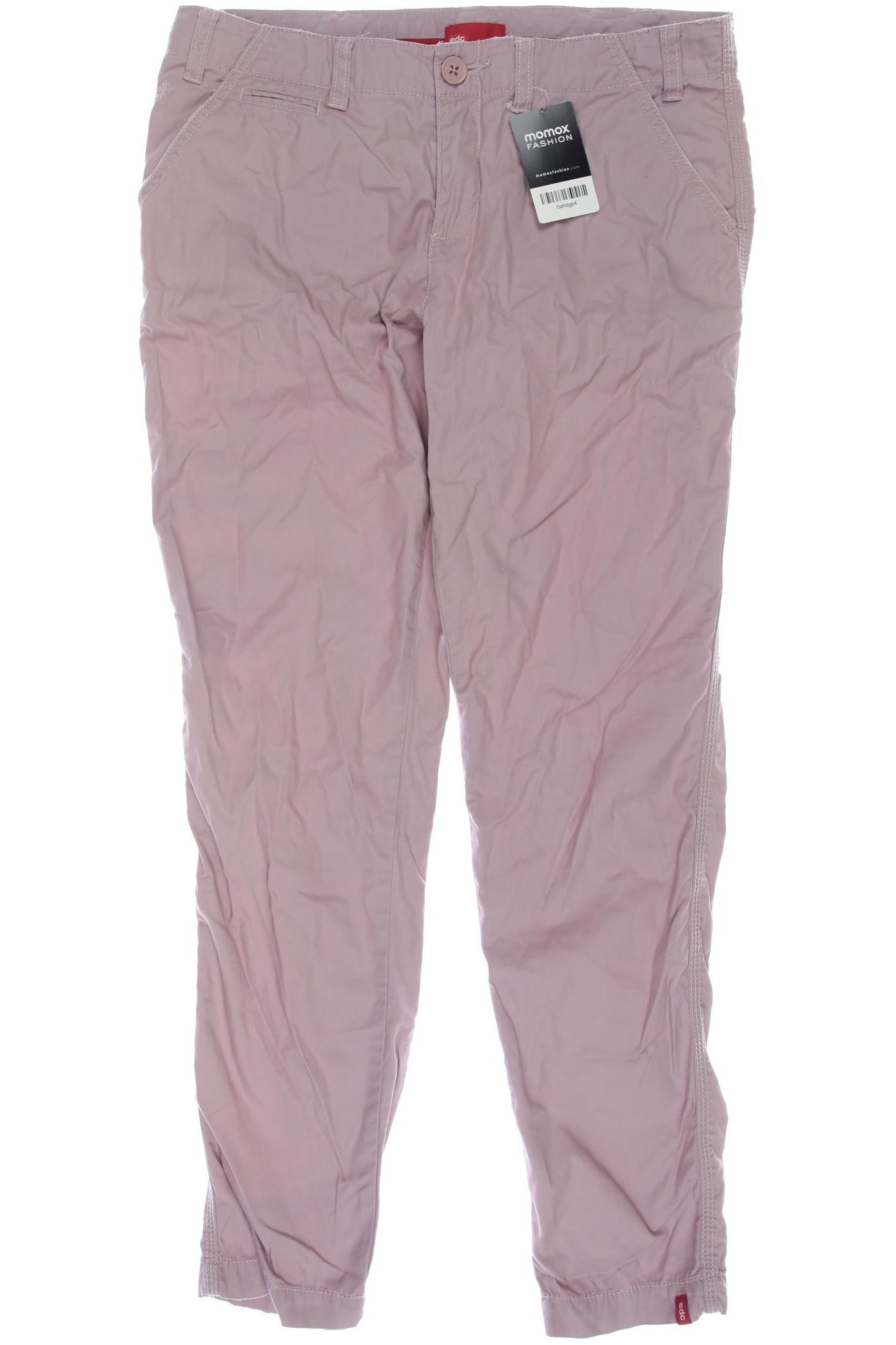 

edc by Esprit Damen Stoffhose, flieder, Gr. 38