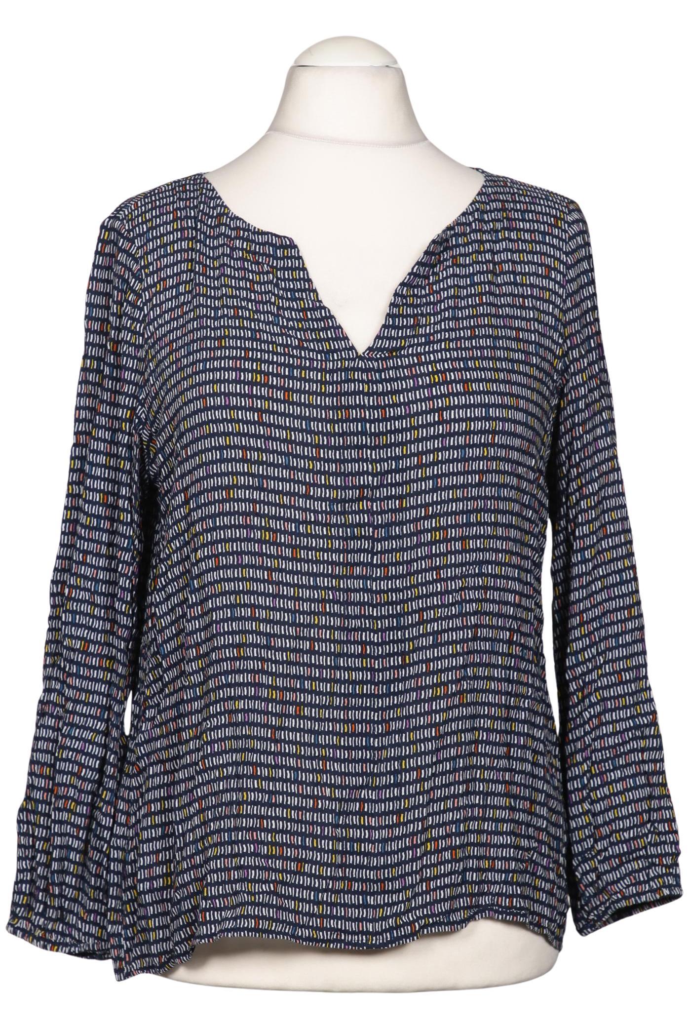 

edc by Esprit Damen Bluse, marineblau, Gr. 44