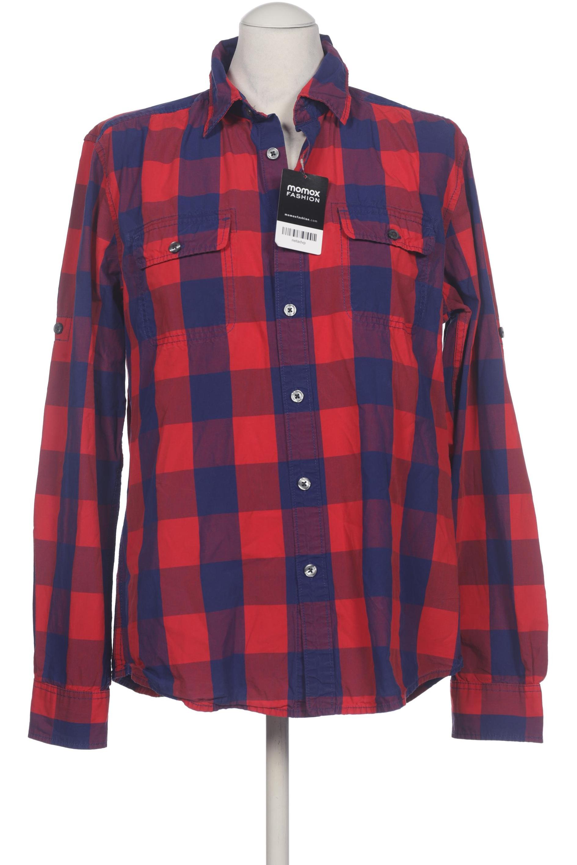 

edc by Esprit Herren Hemd, rot, Gr. 54