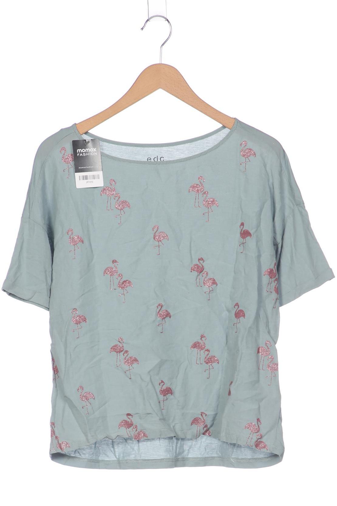 

edc by Esprit Damen T-Shirt, türkis, Gr. 42