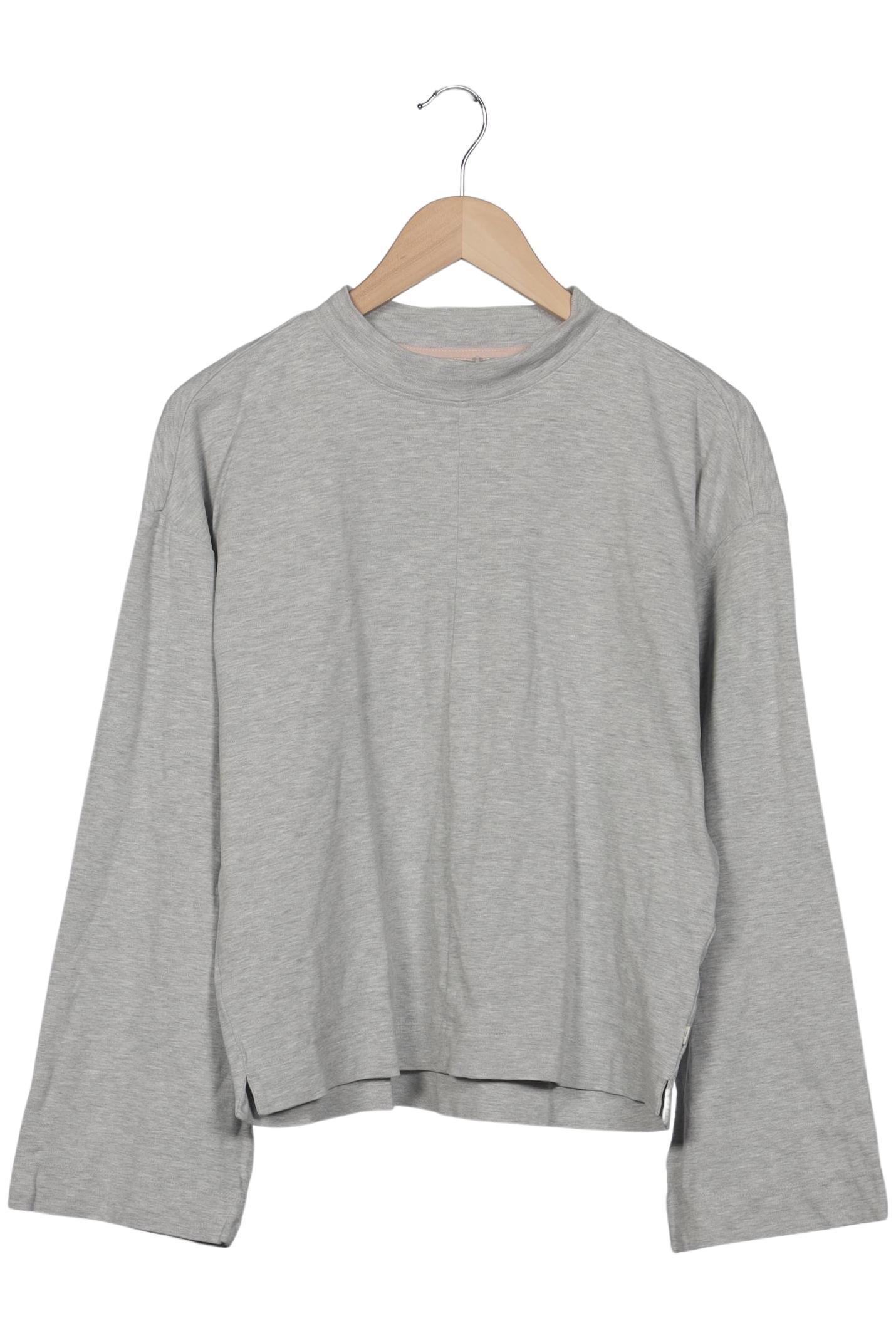 

edc by Esprit Damen Langarmshirt, grau, Gr. 34