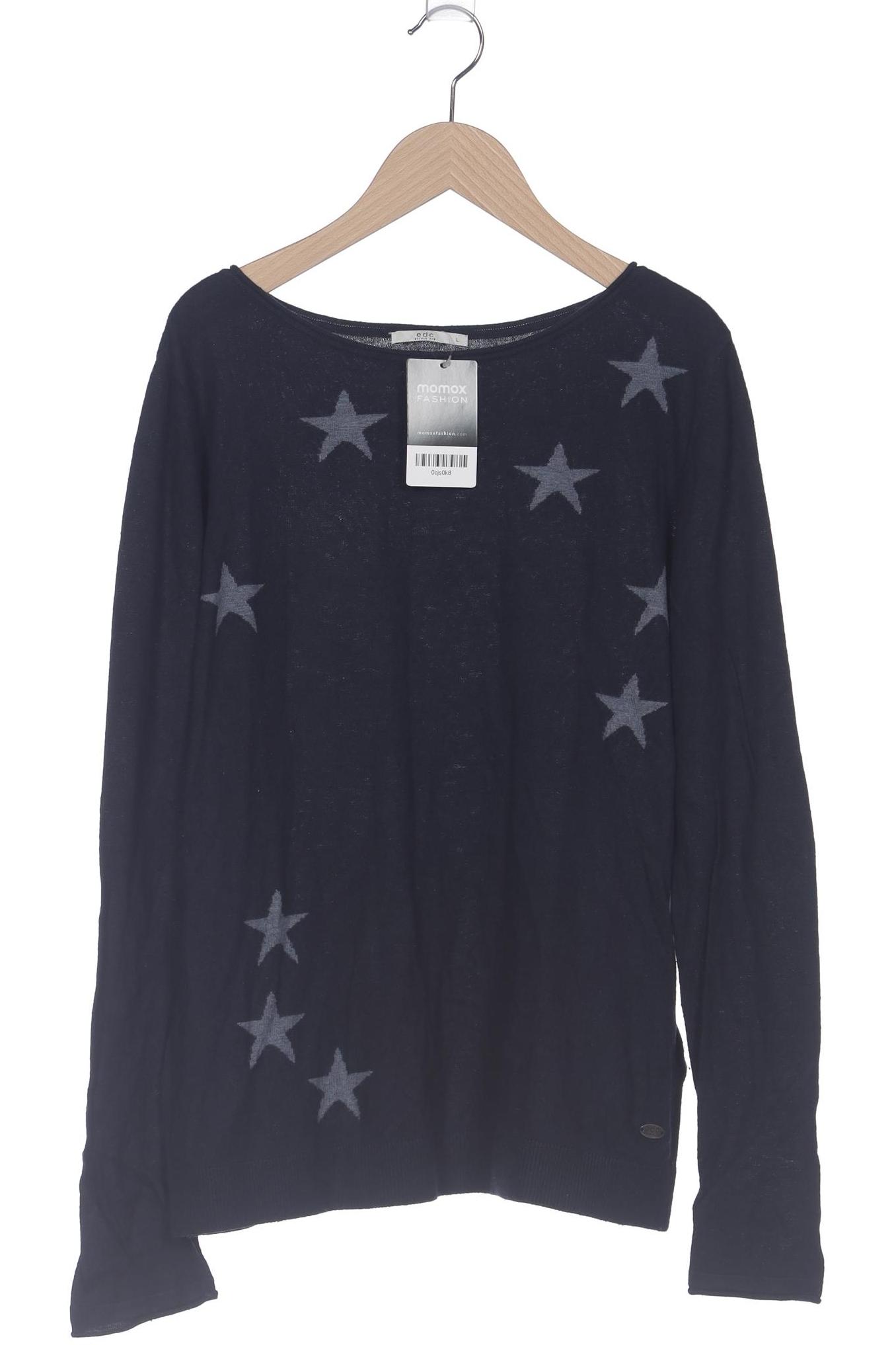 

edc by Esprit Damen Pullover, marineblau, Gr. 42