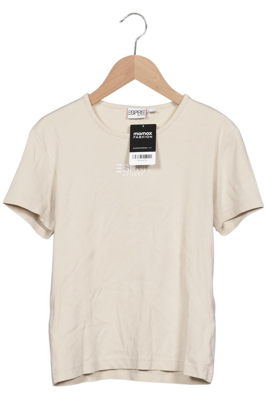 

edc by Esprit Damen T-Shirt, beige, Gr. 42