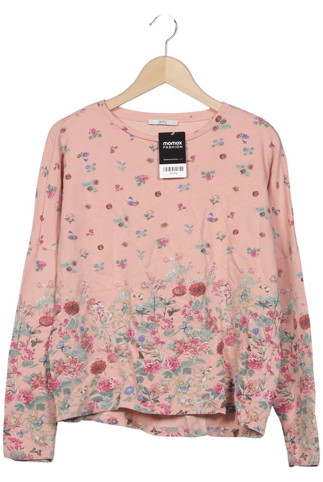 

edc by Esprit Damen Sweatshirt, pink, Gr. 42