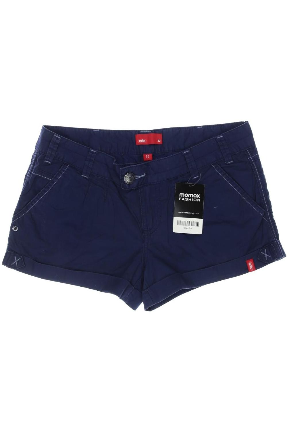 

edc by Esprit Damen Shorts, marineblau, Gr. 32