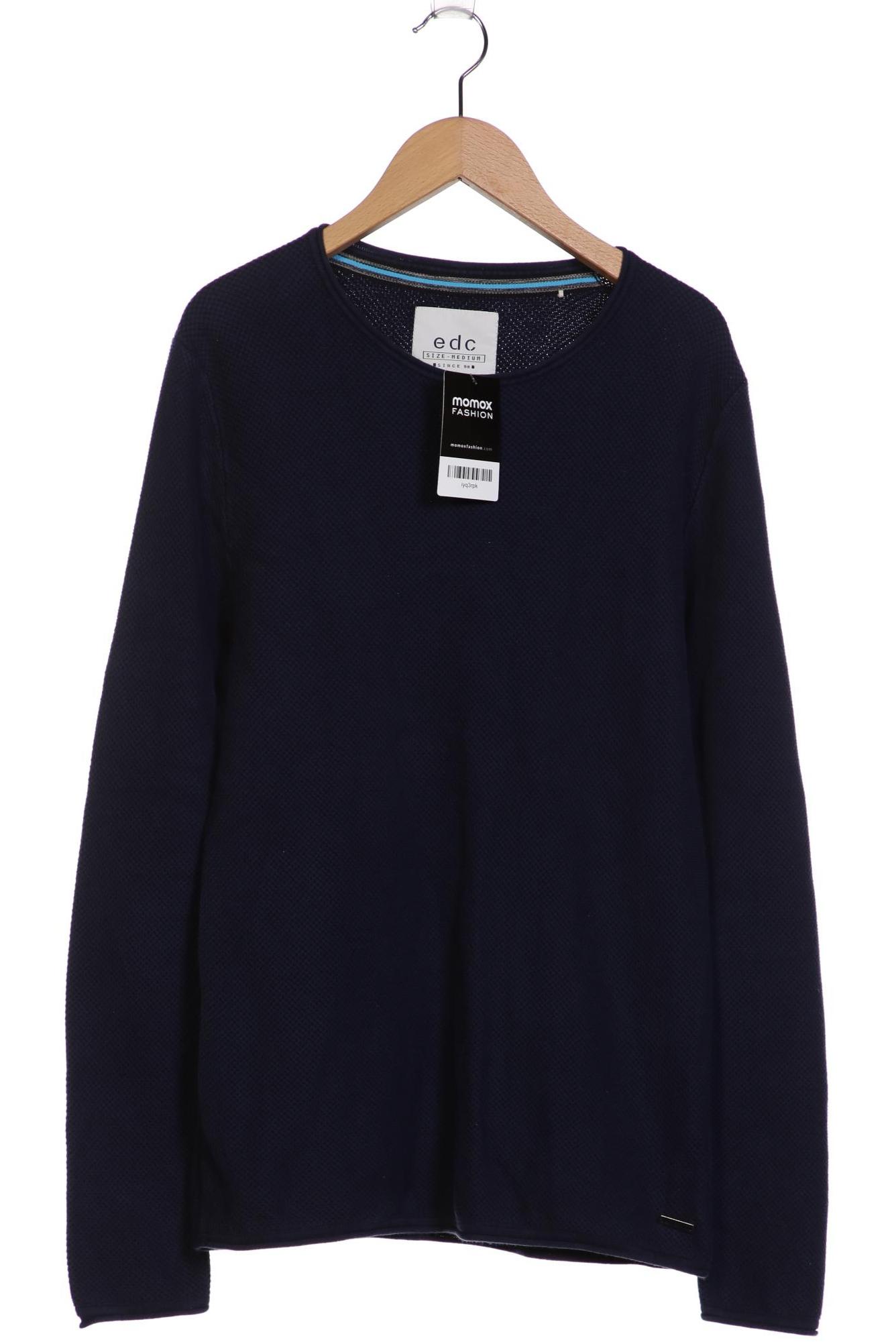 

edc by Esprit Herren Pullover, marineblau, Gr. 48