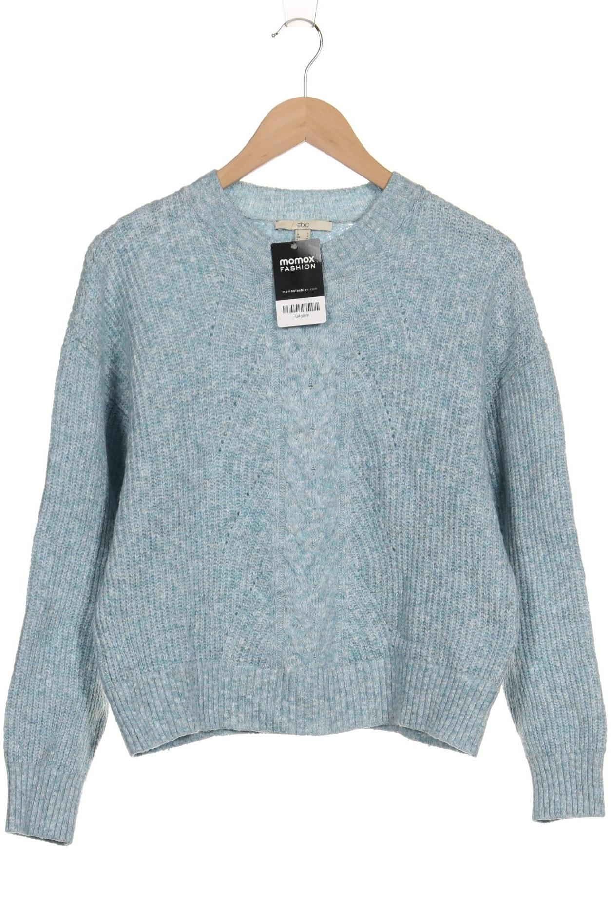 

edc by Esprit Damen Pullover, hellblau, Gr. 36