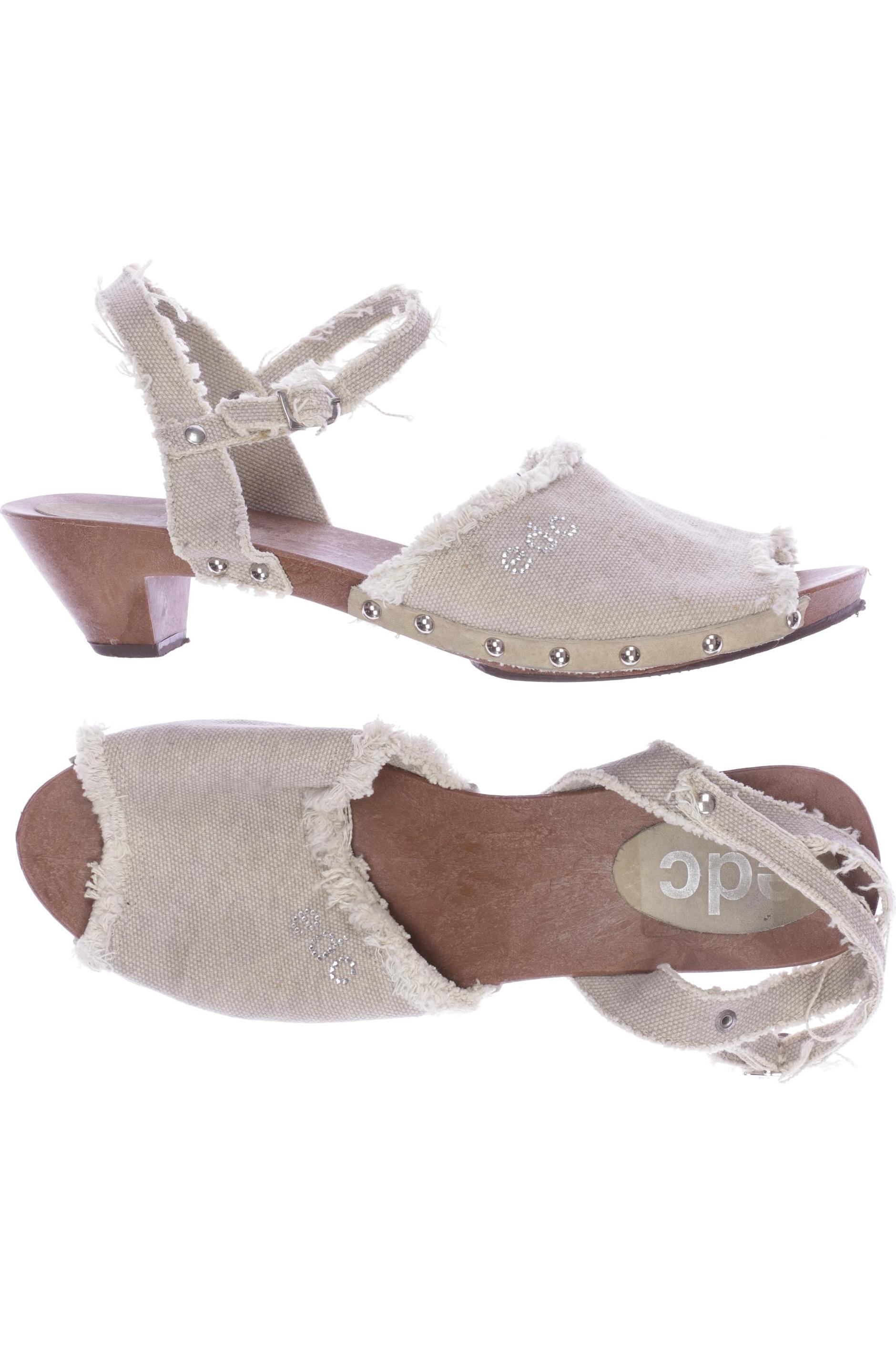 

edc by Esprit Damen Sandale, beige, Gr. 41