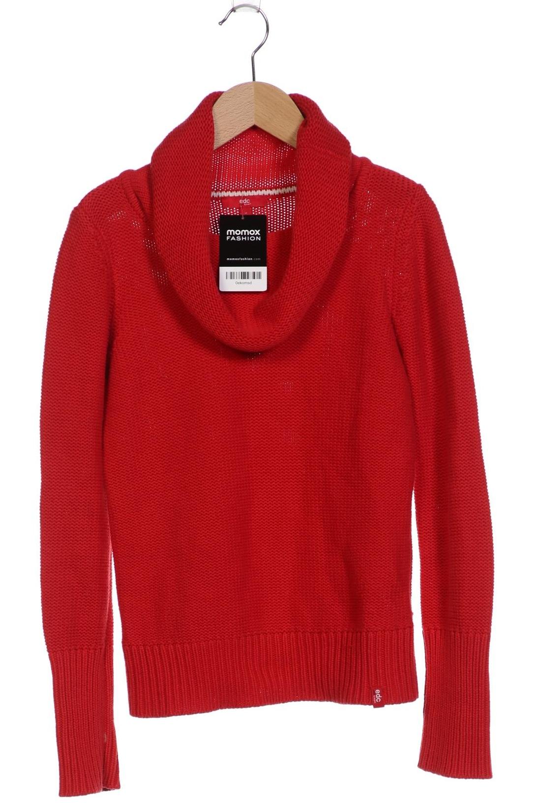 

edc by Esprit Damen Pullover, rot, Gr. 146