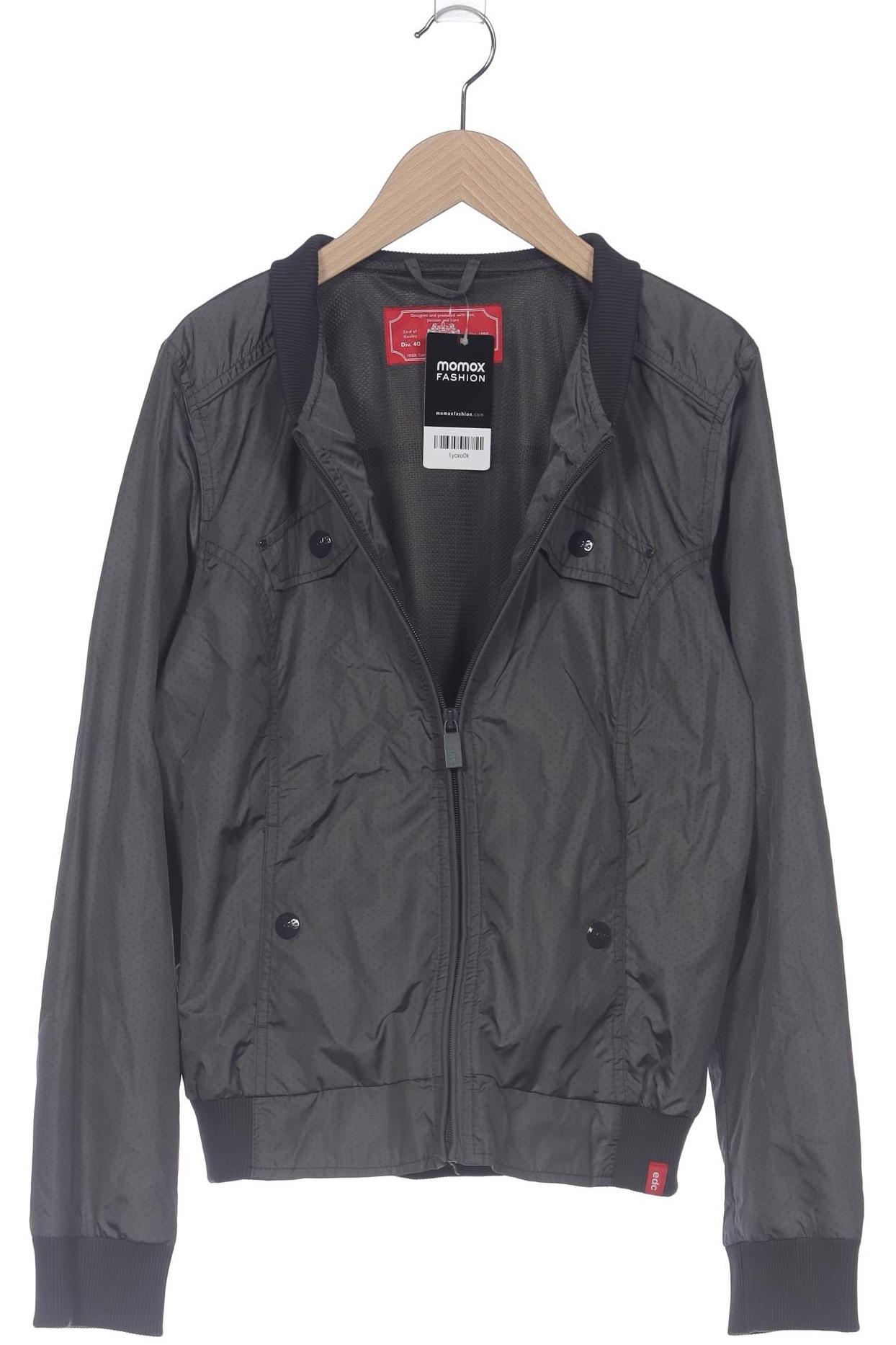 

edc by Esprit Damen Jacke, grau, Gr. 38