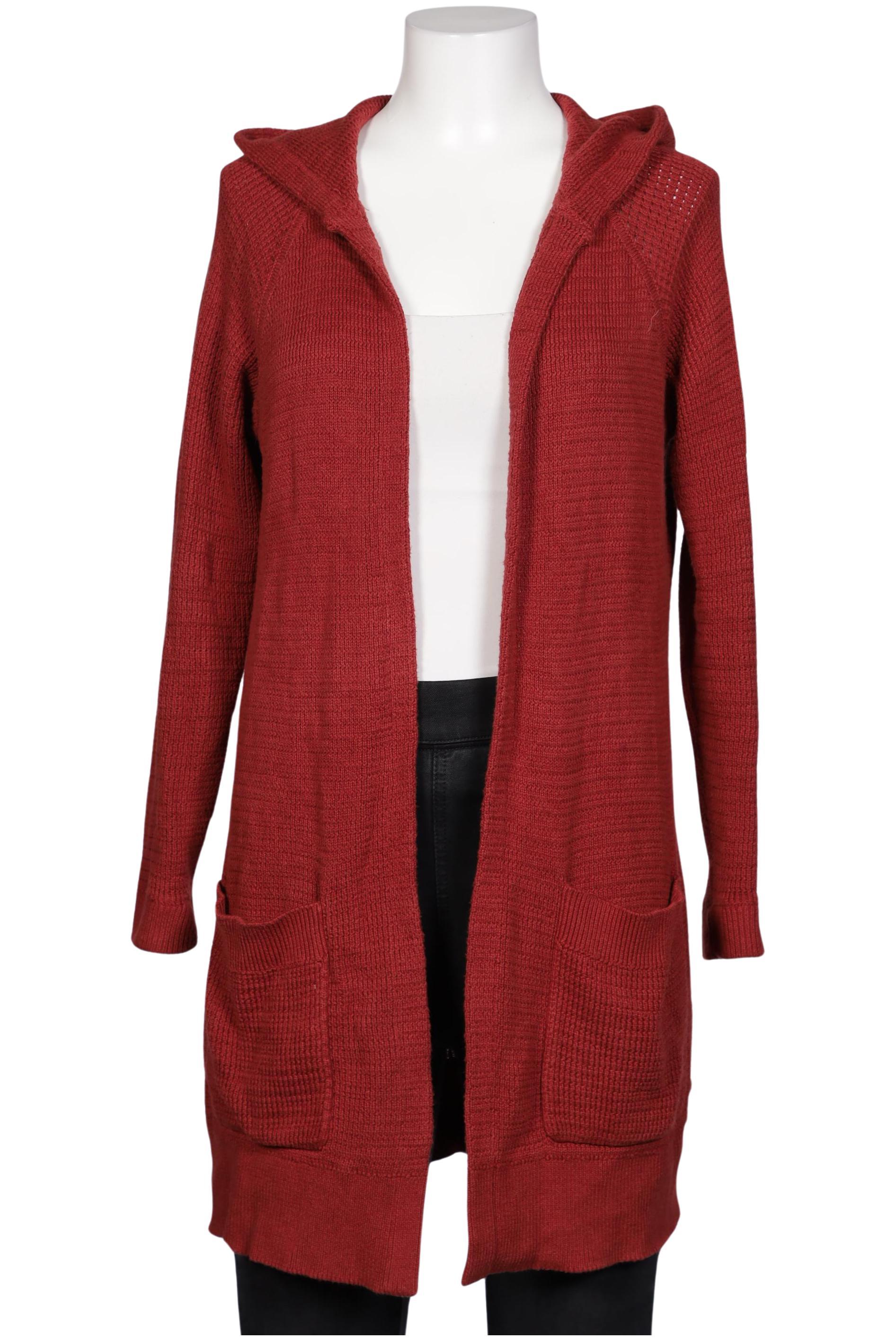 

edc by Esprit Damen Strickjacke, rot, Gr. 38