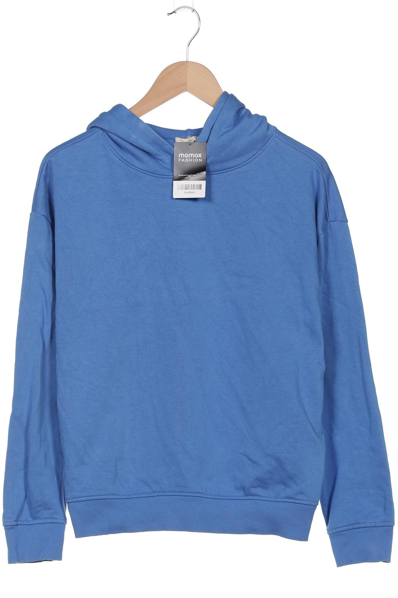 

edc by Esprit Damen Kapuzenpullover, blau, Gr. 38